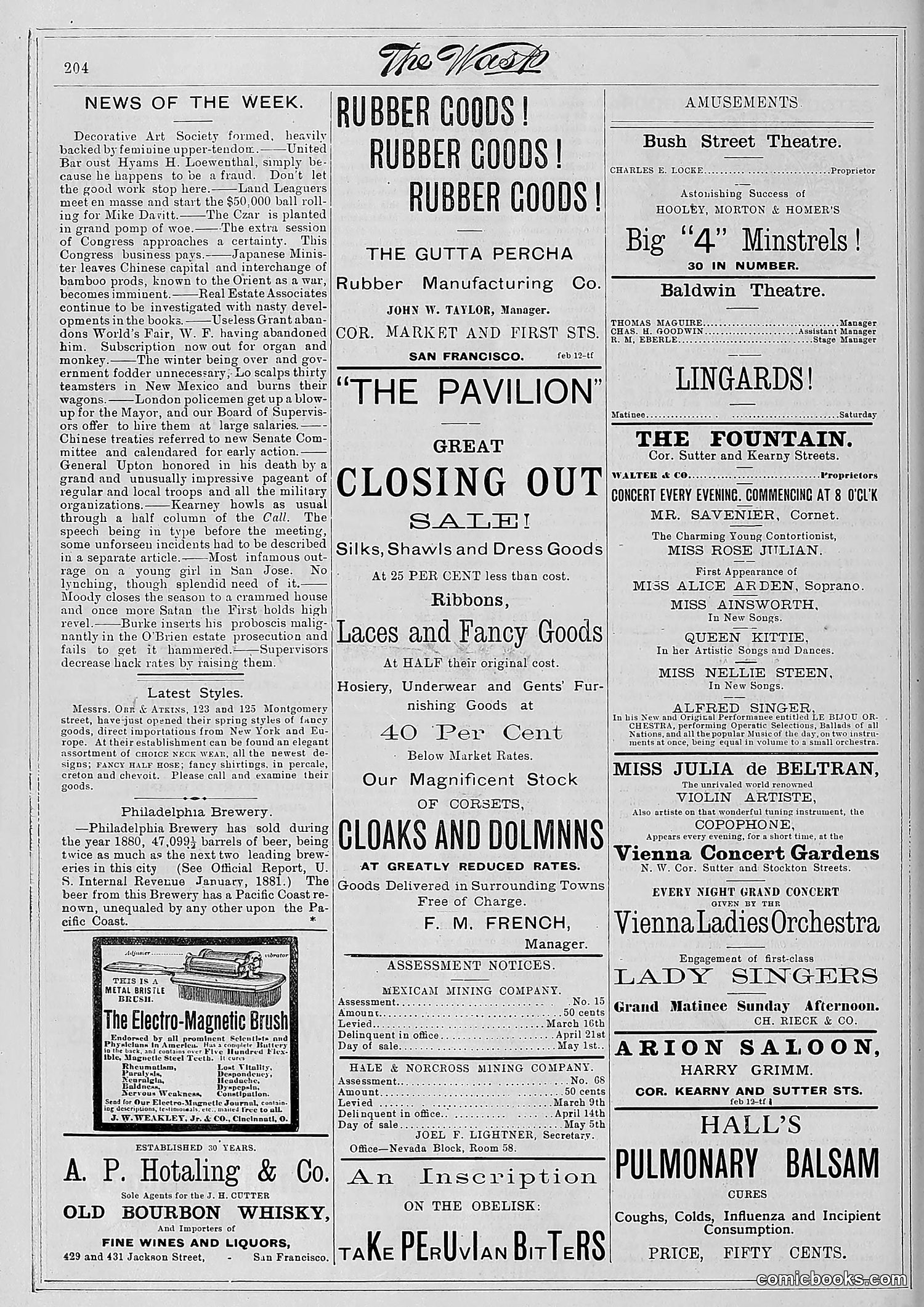 The Wasp — 1881 — page 261 of 532