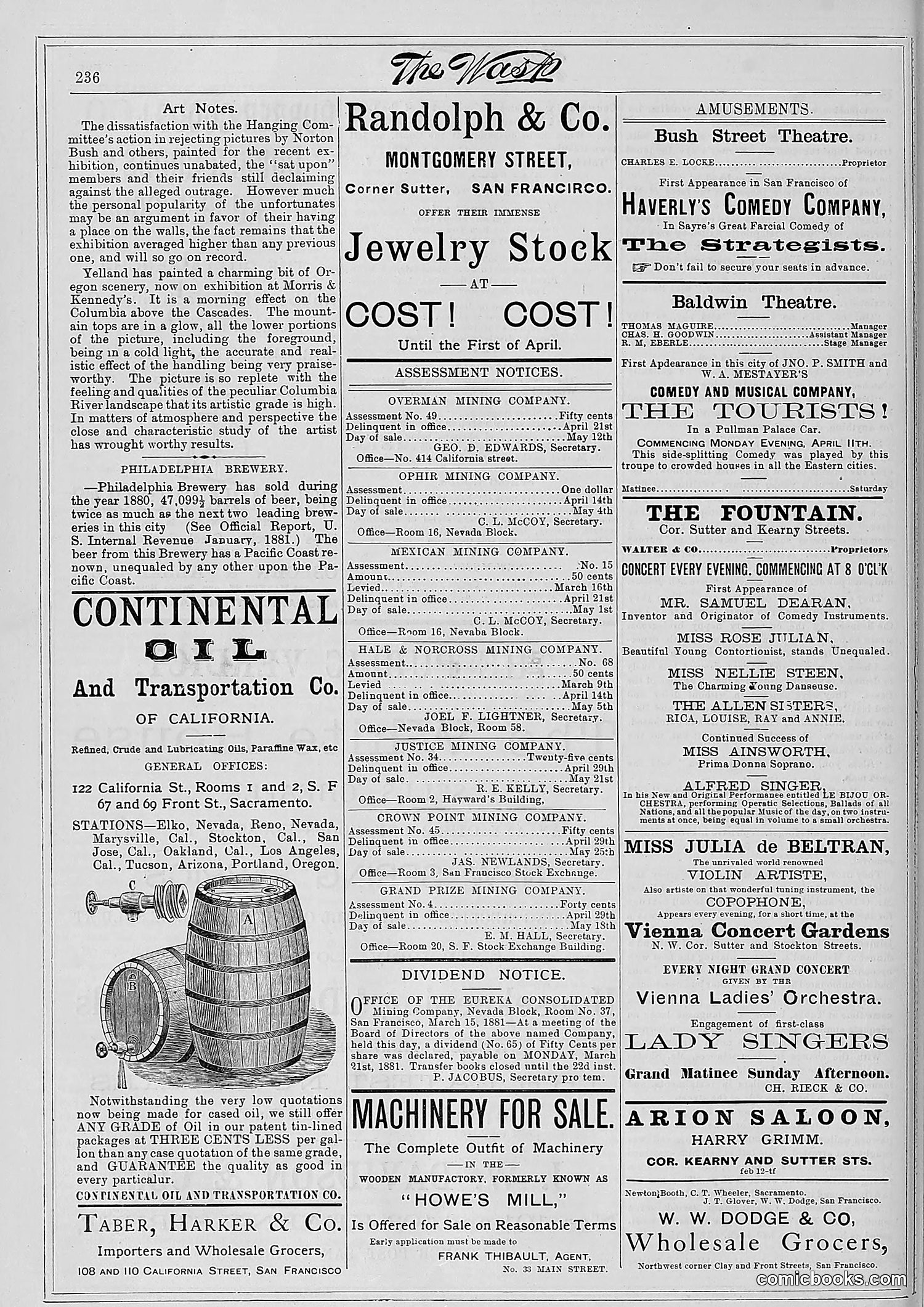 The Wasp — 1881 — page 301 of 532