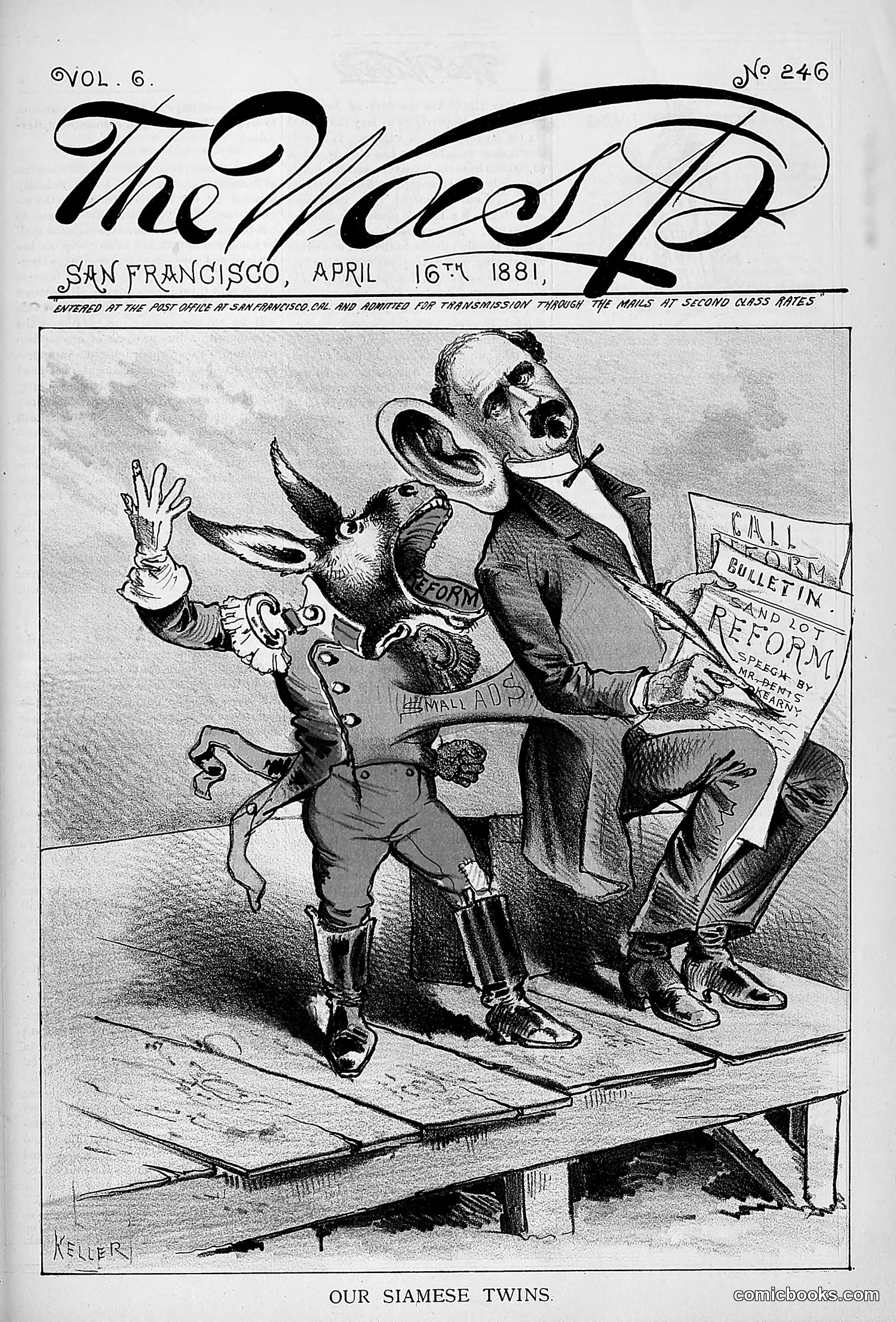 The Wasp — 1881 — page 310 of 532