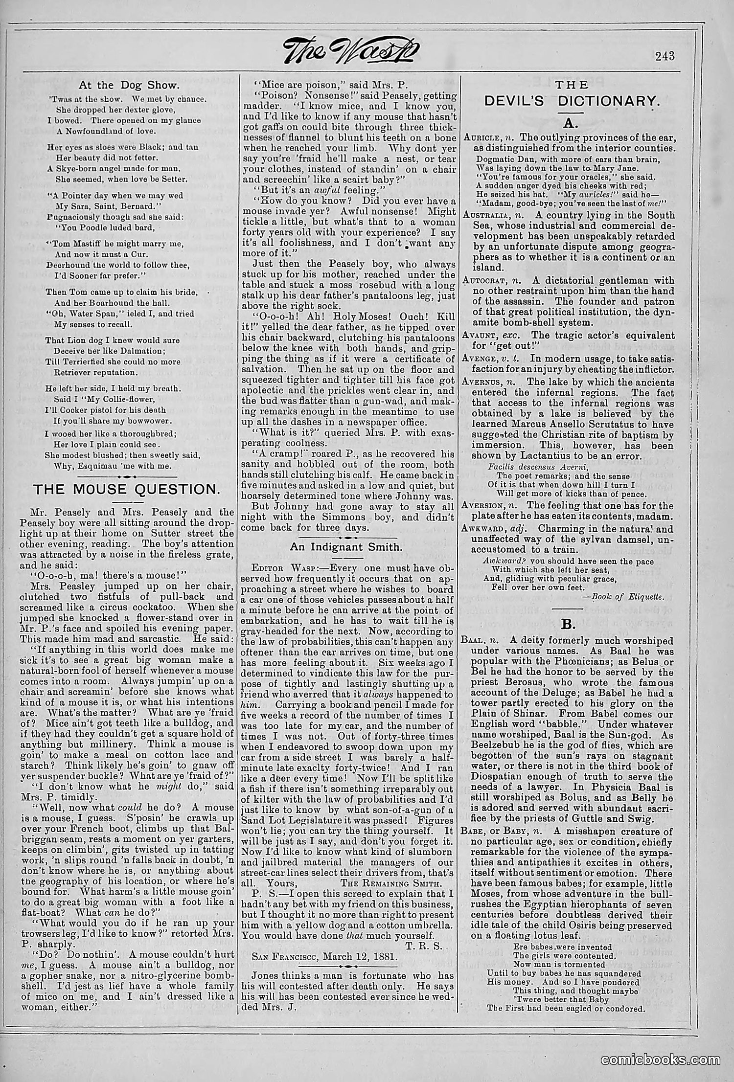 The Wasp — 1881 — page 312 of 532