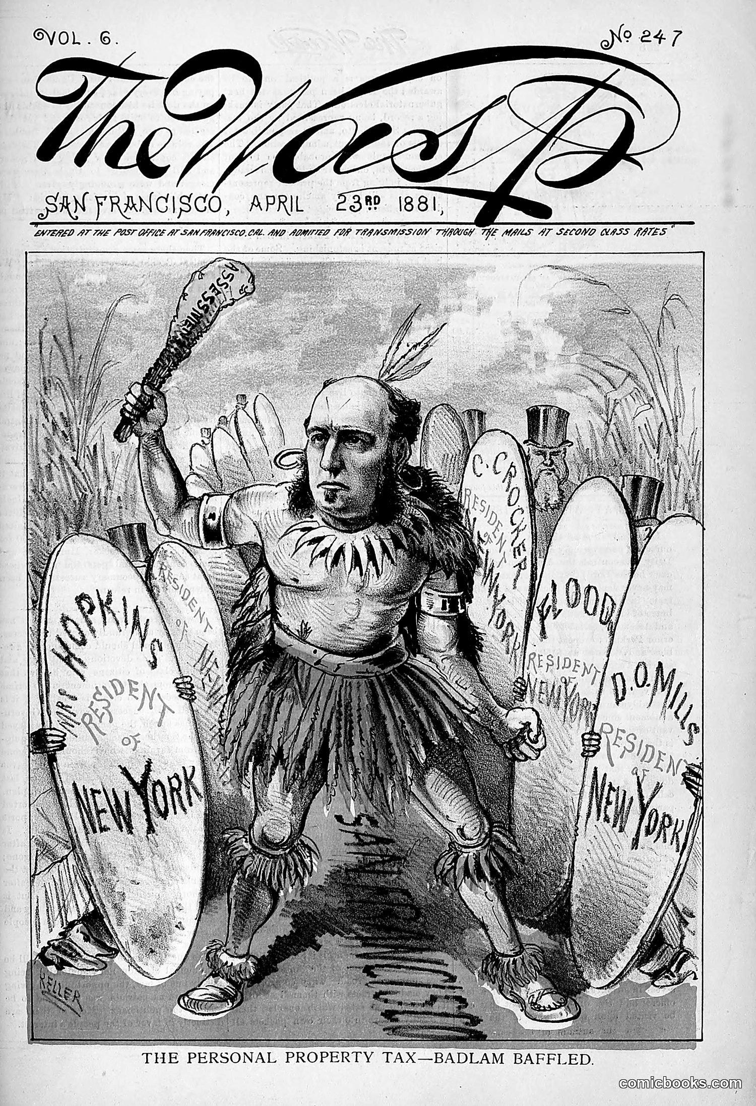 The Wasp — 1881 — page 330 of 532