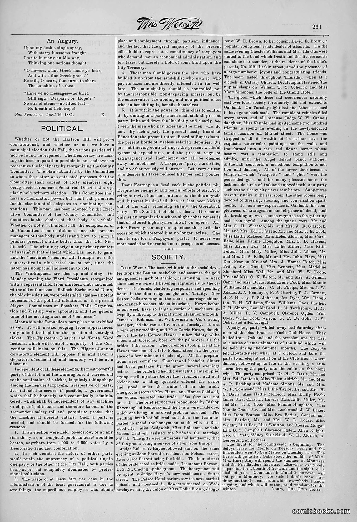 The Wasp — 1881 — page 334 of 532