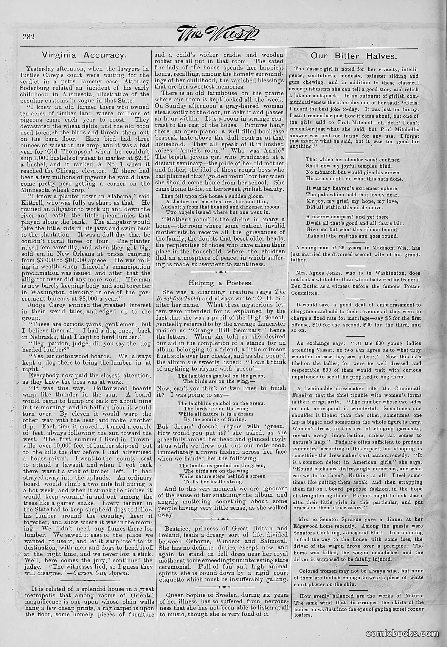 The Wasp — 1881 — page 359 of 532