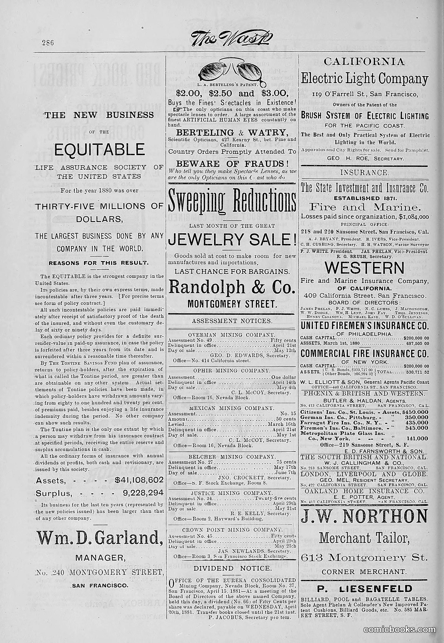 The Wasp — 1881 — page 363 of 532