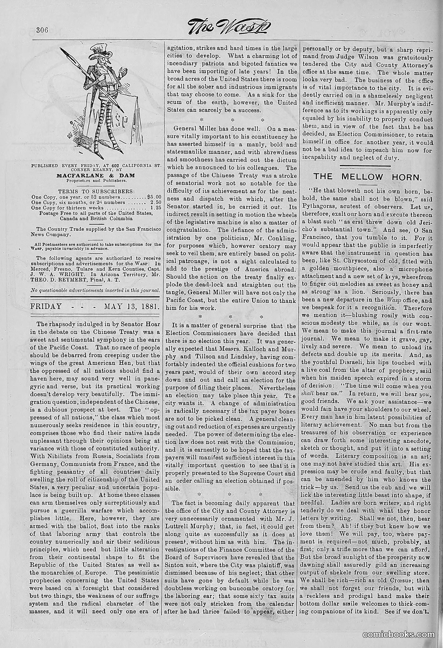 The Wasp — 1881 — page 391 of 532