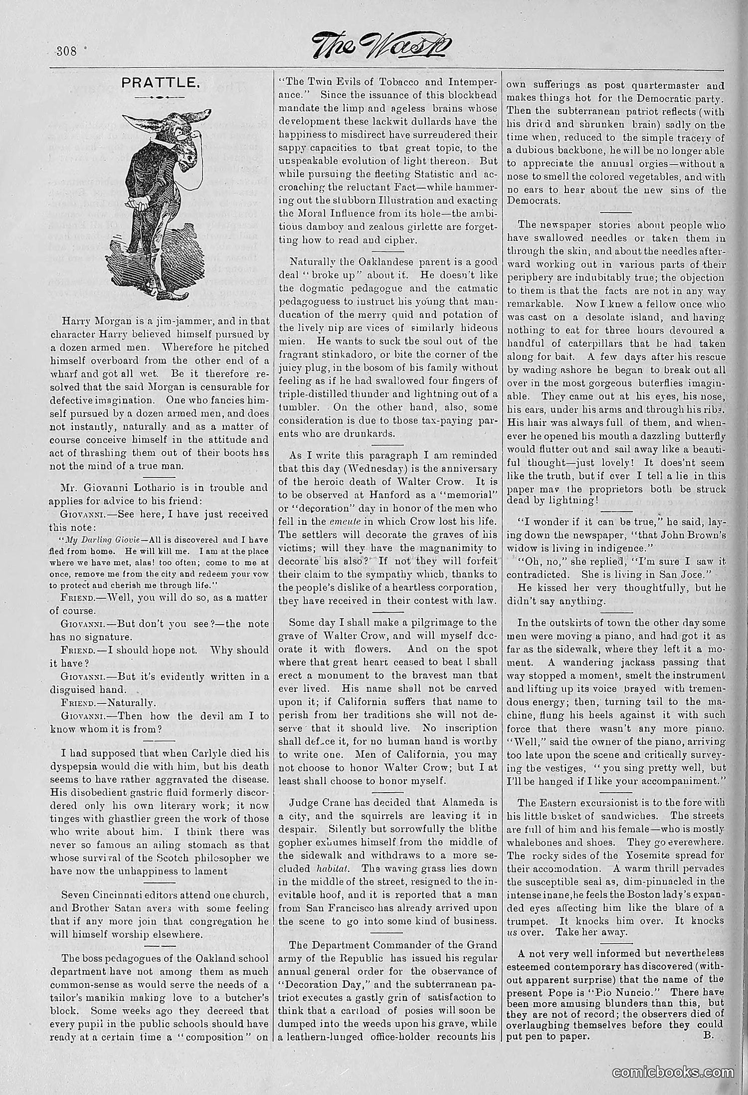 The Wasp — 1881 — page 393 of 532