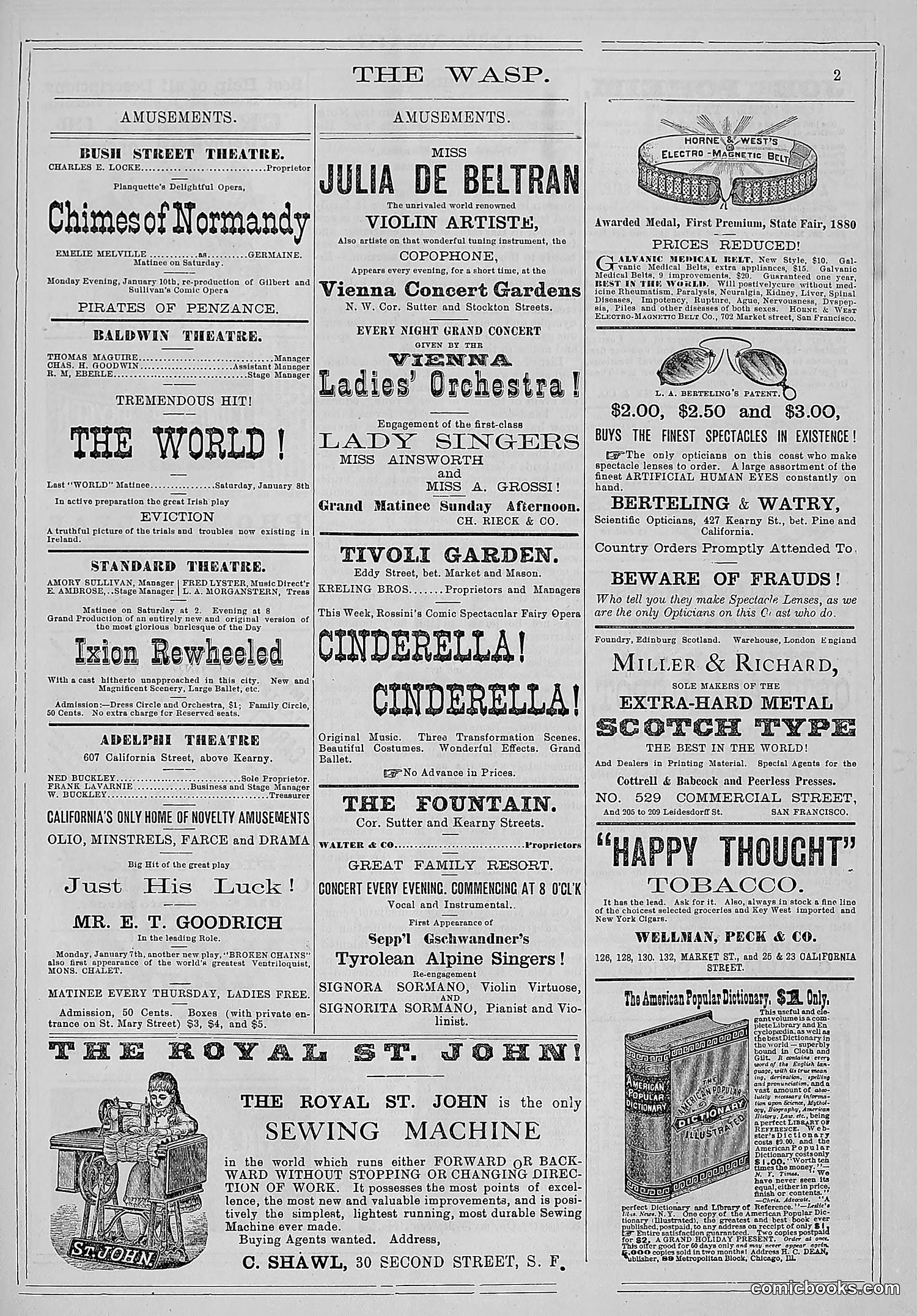 The Wasp — 1881 — page 42 of 532