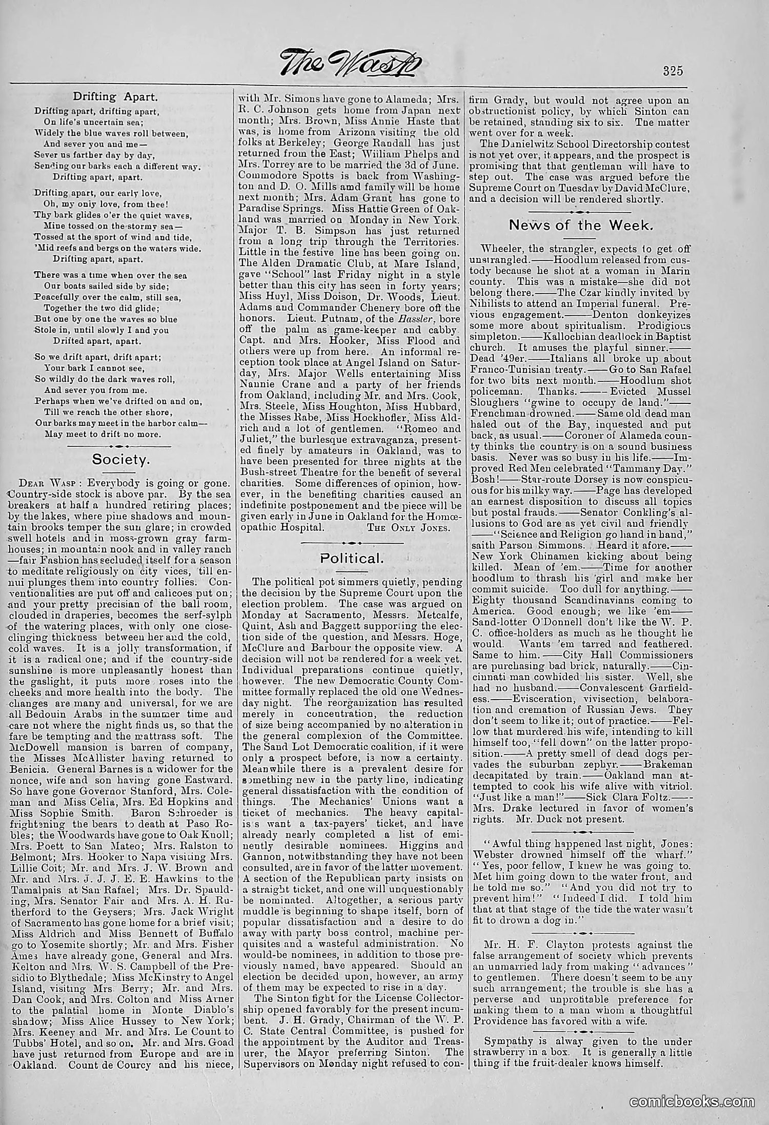 The Wasp — 1881 — page 414 of 532