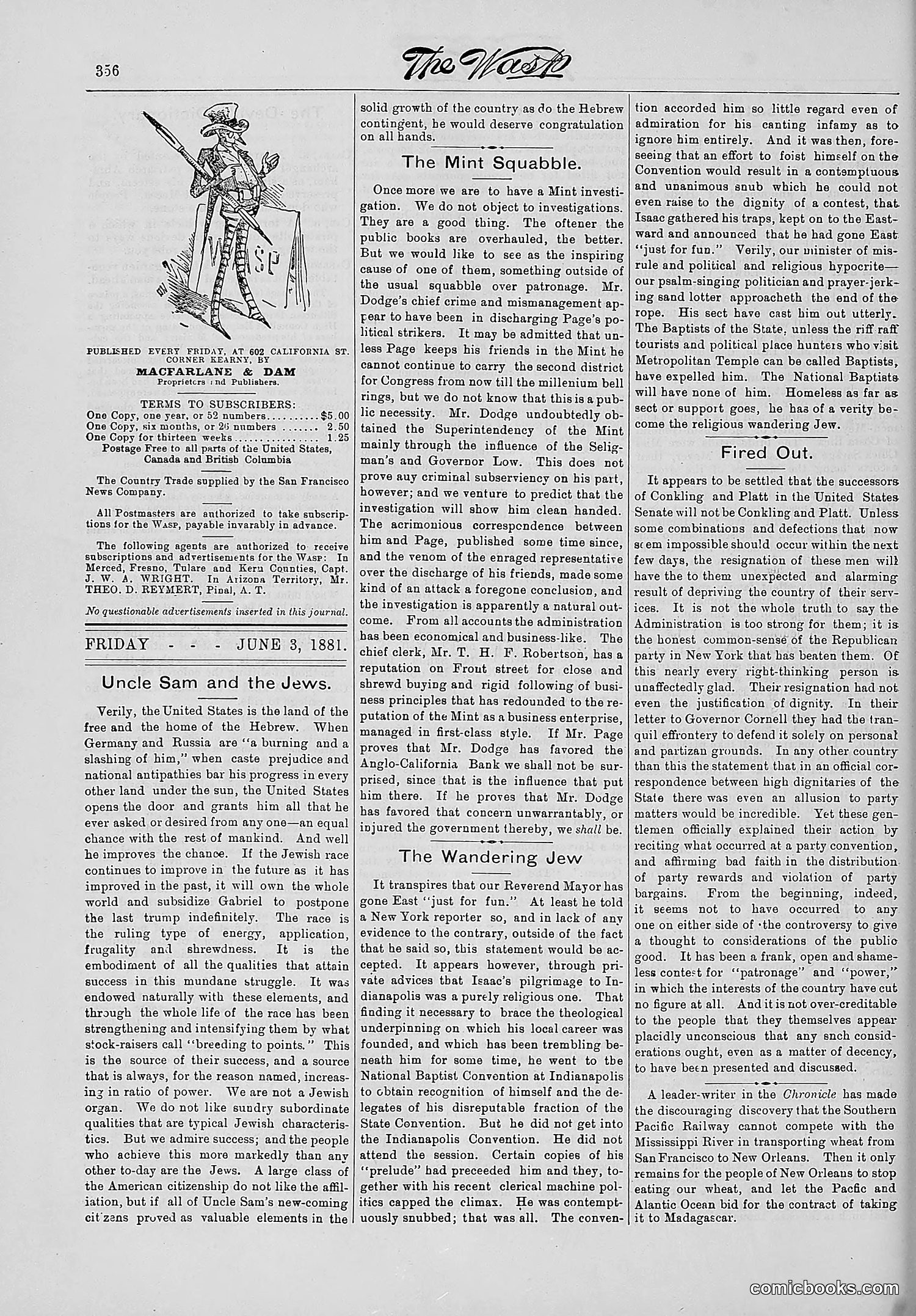 The Wasp — 1881 — page 453 of 532