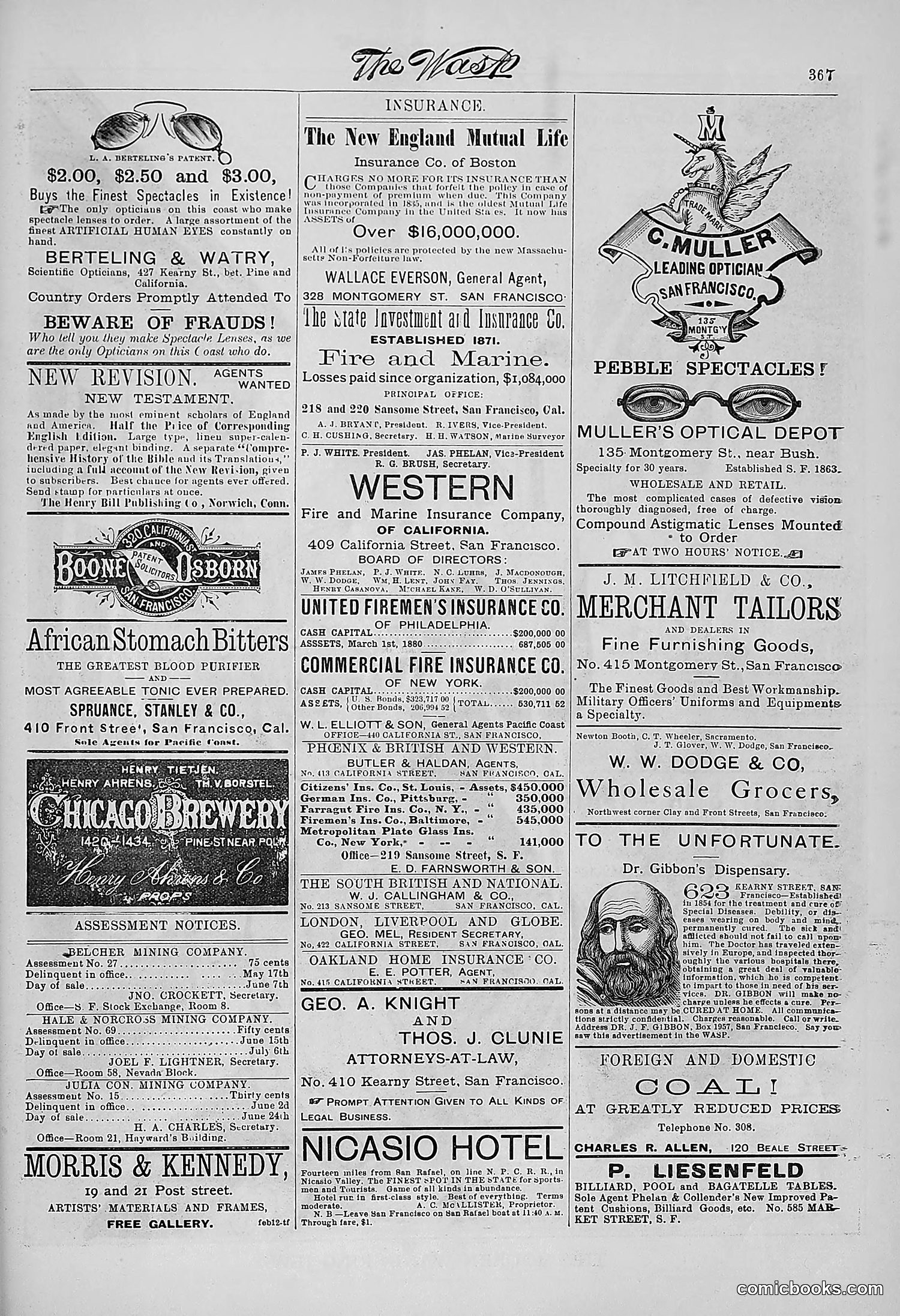 The Wasp — 1881 — page 464 of 532