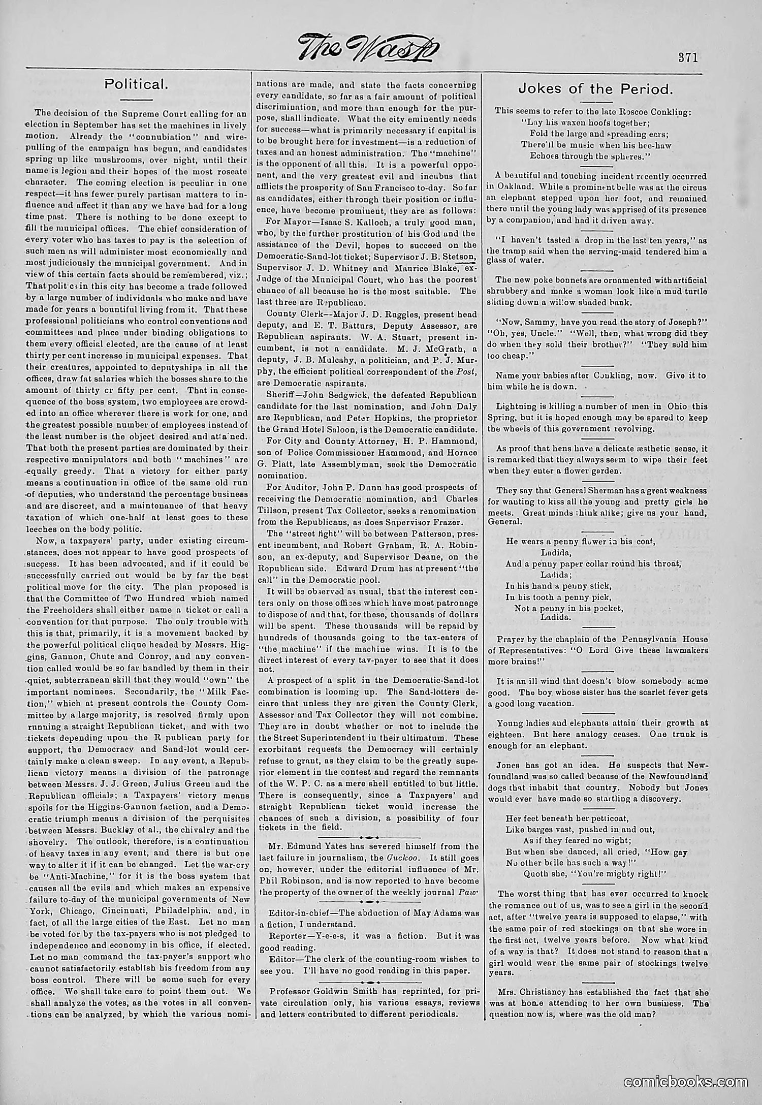 The Wasp — 1881 — page 472 of 532