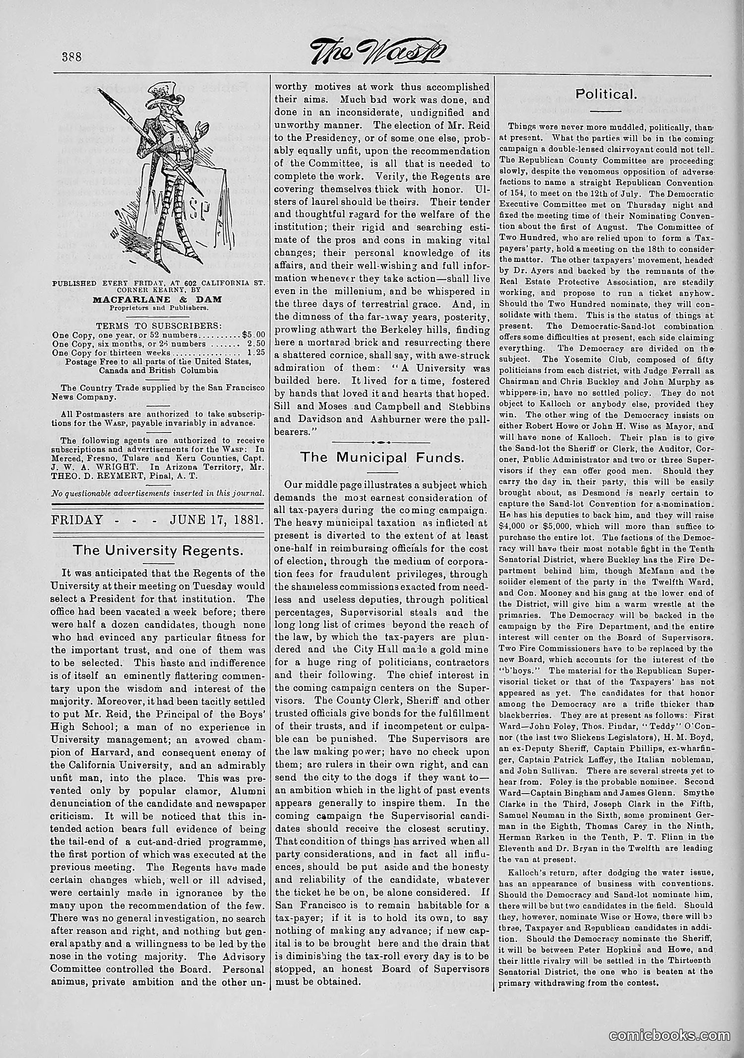 The Wasp — 1881 — page 493 of 532