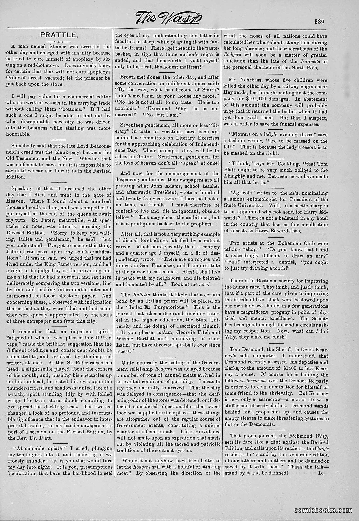The Wasp — 1881 — page 494 of 532