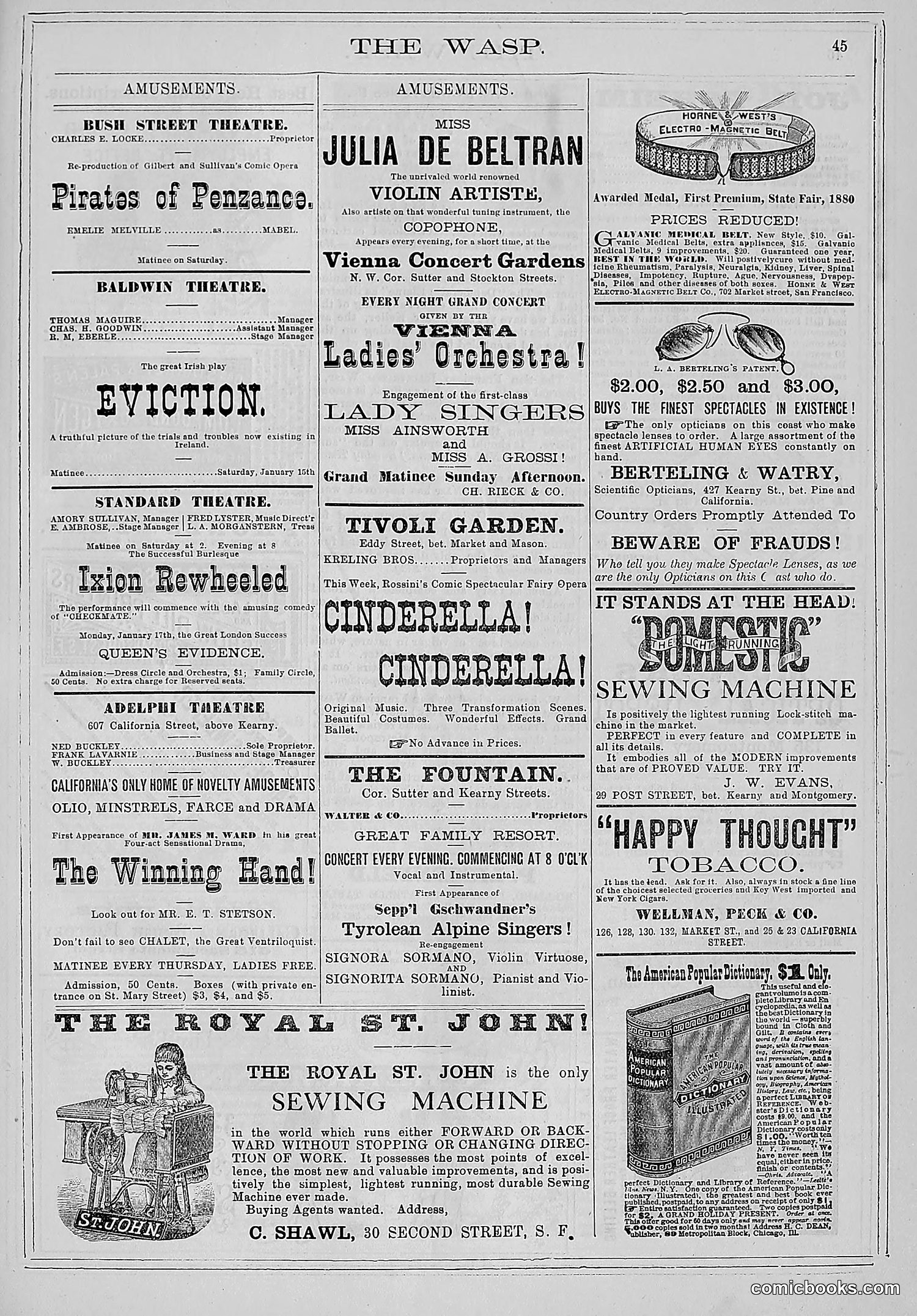 The Wasp — 1881 — page 62 of 532