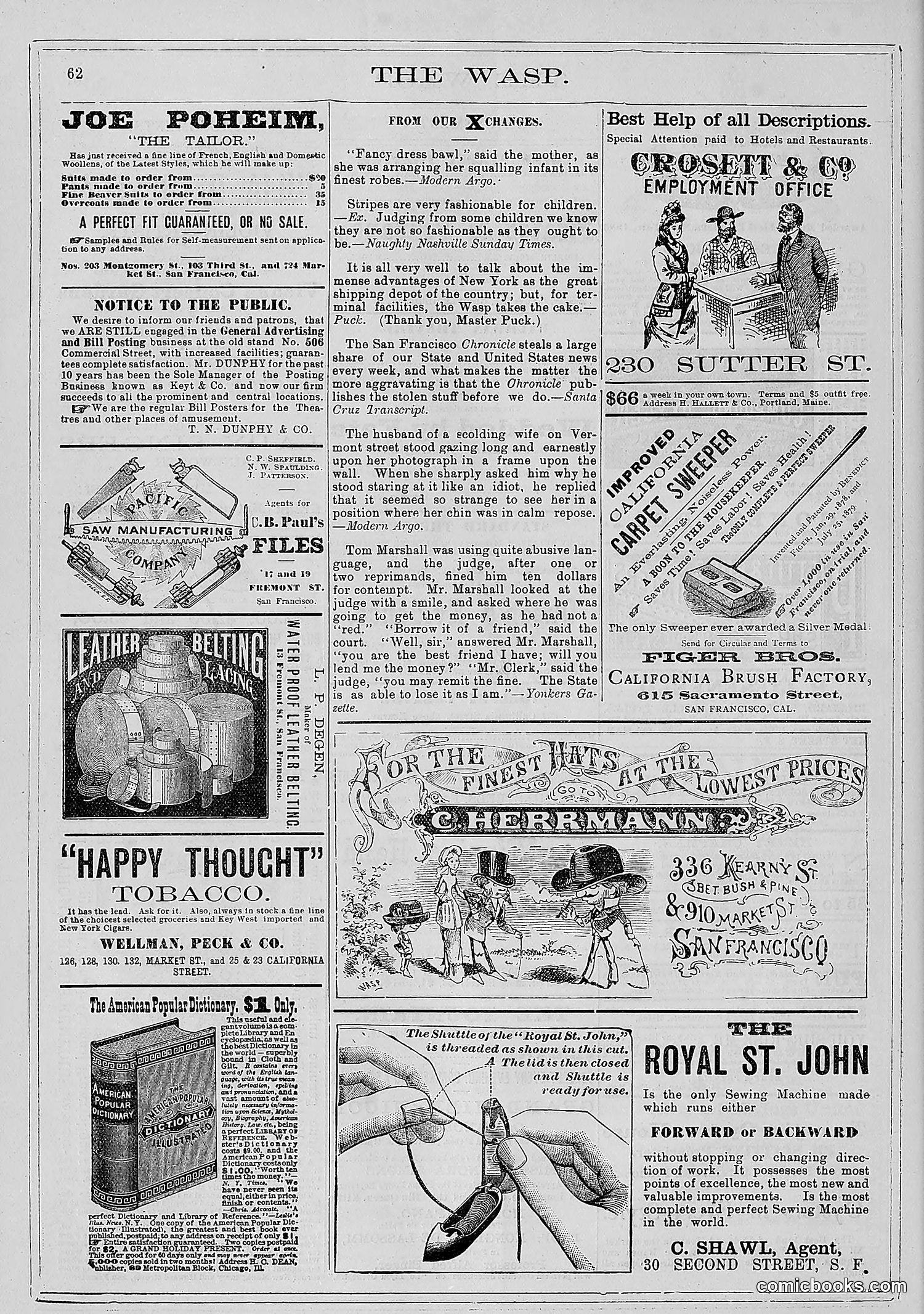 The Wasp — 1881 — page 83 of 532