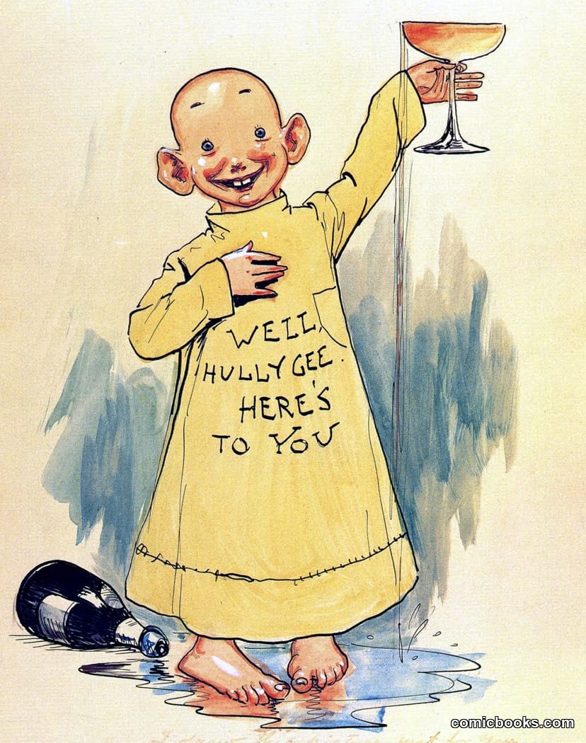 The First Funnies