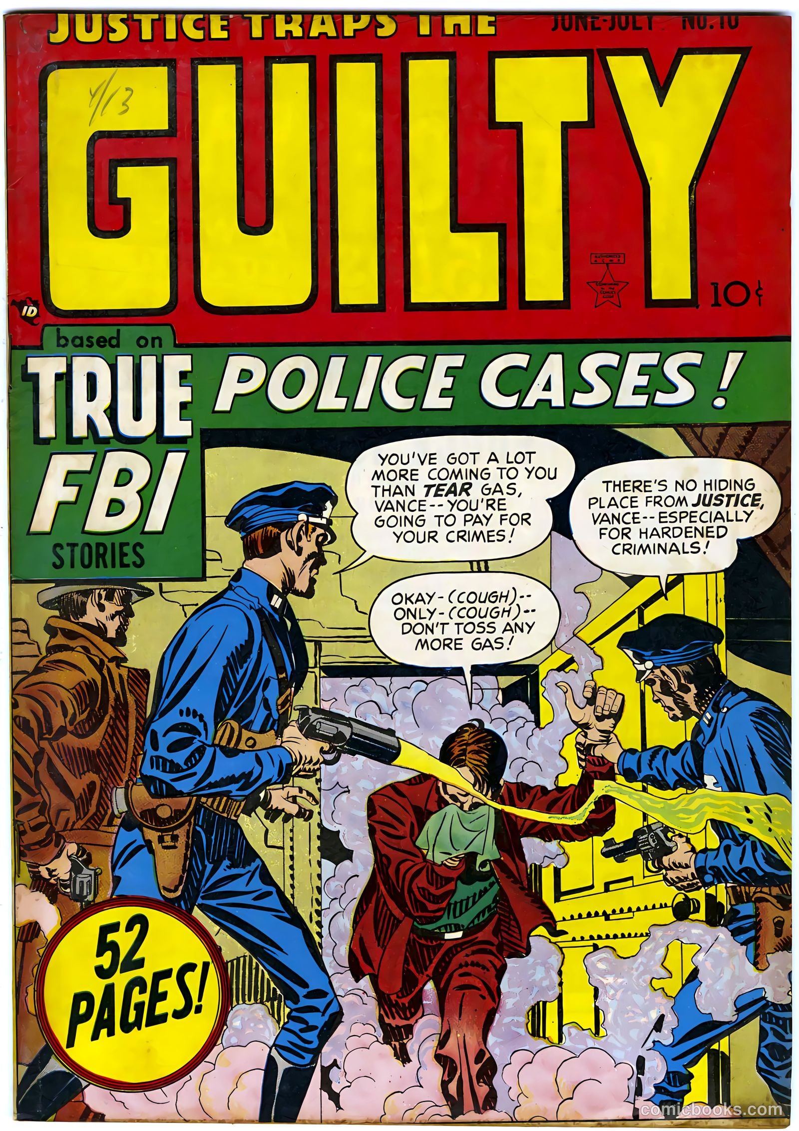 Justice Traps the Guilty #10