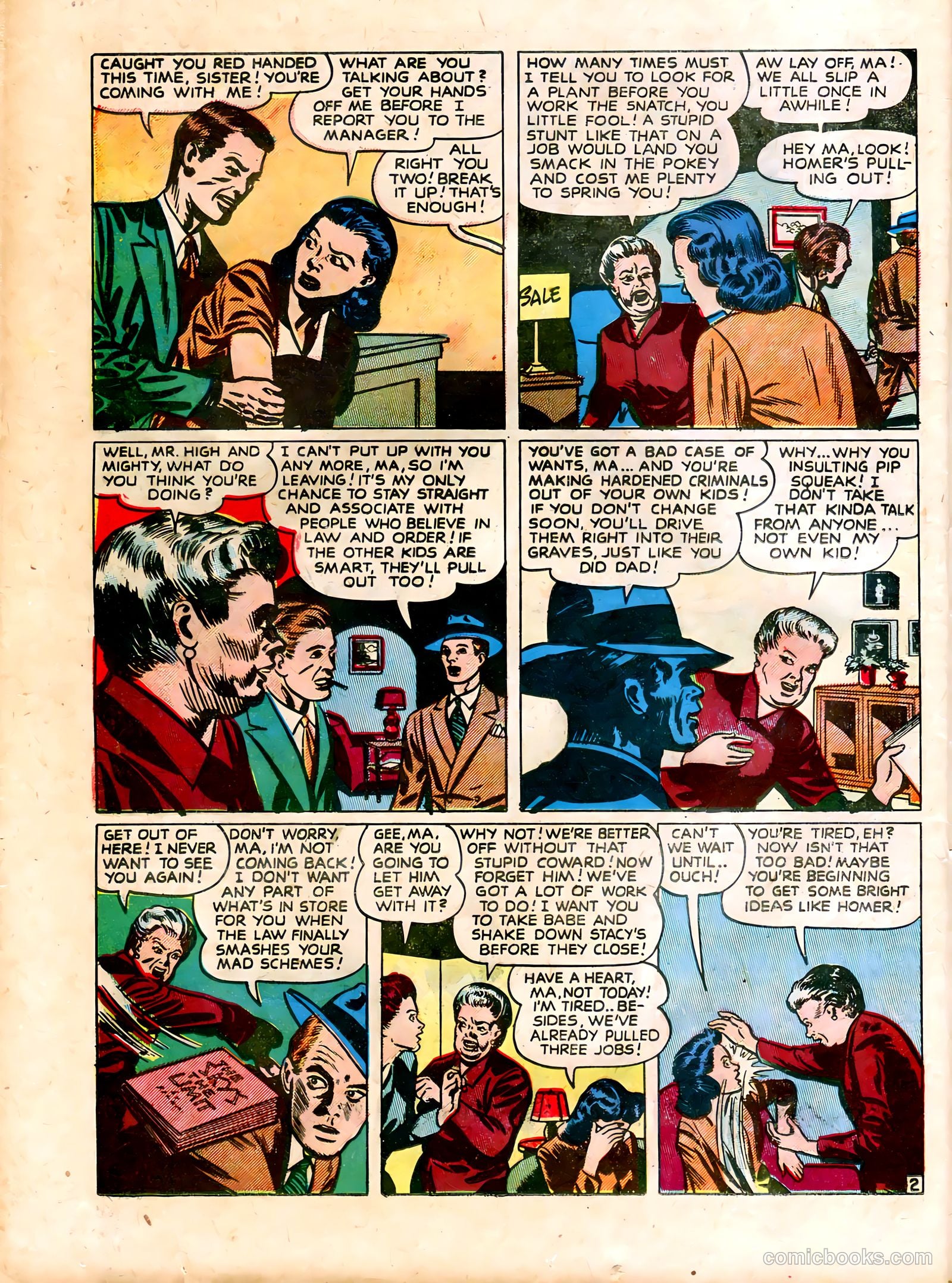 Justice Traps the Guilty #12 (1952) — page 32 of 52