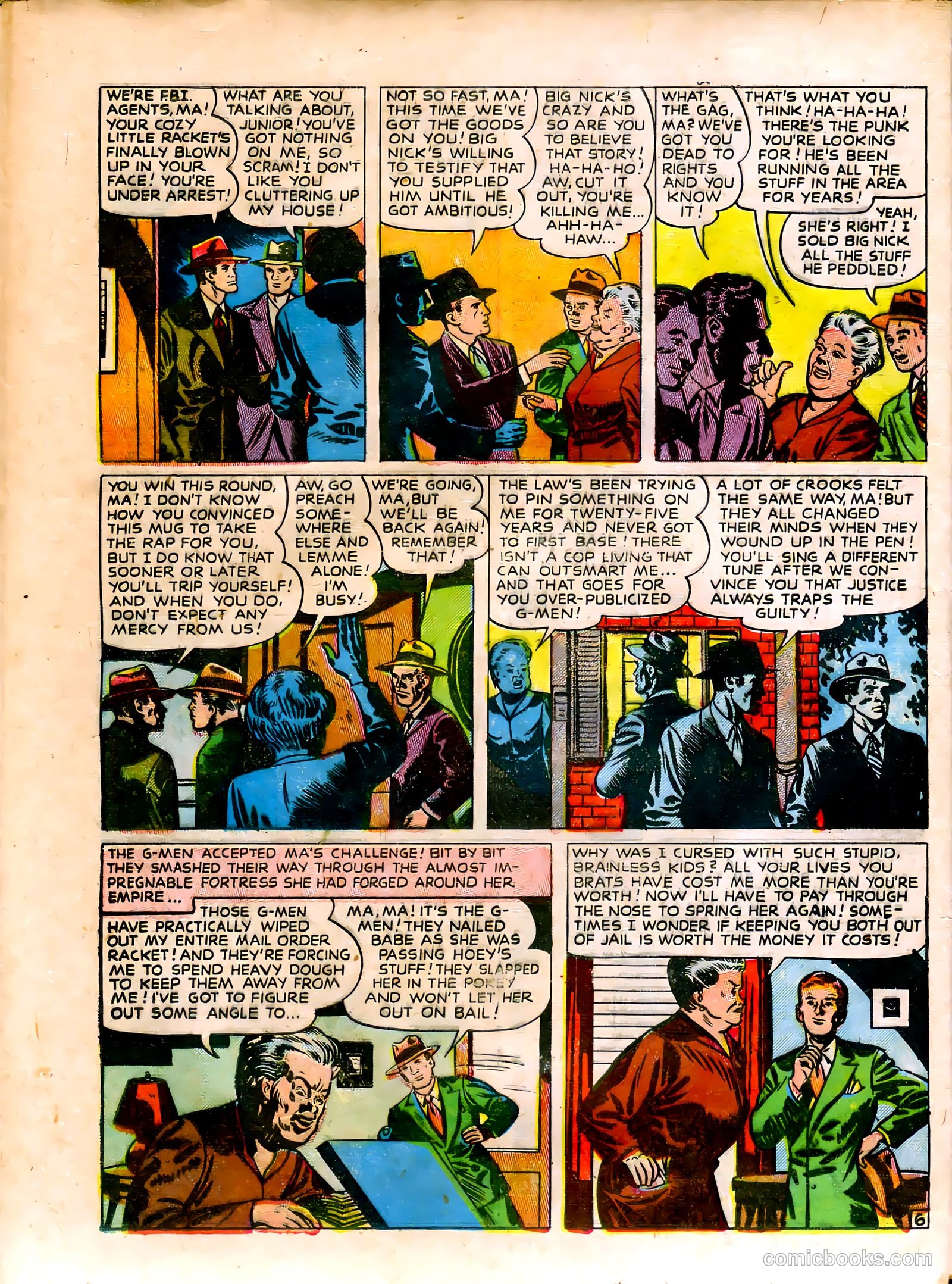Justice Traps the Guilty #12 (1952) — page 36 of 52