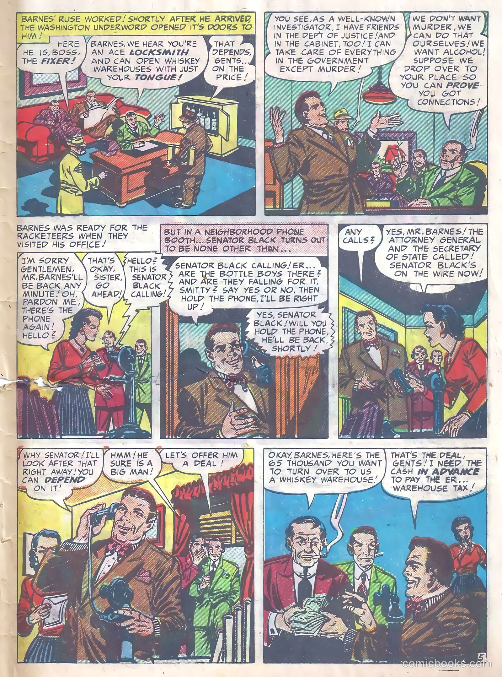 Justice Traps the Guilty #15 (1950) — page 45 of 52