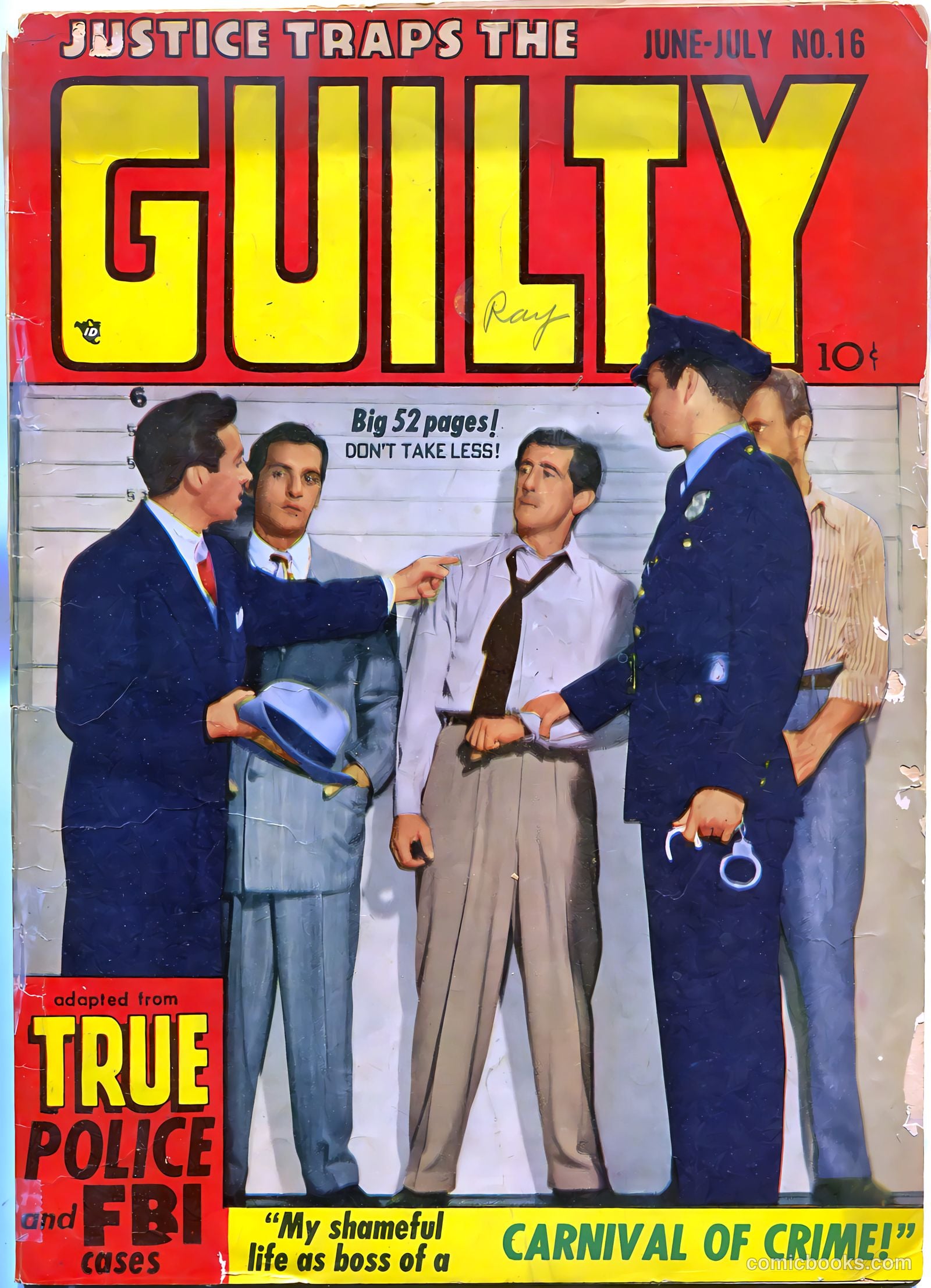 Justice Traps the Guilty #16