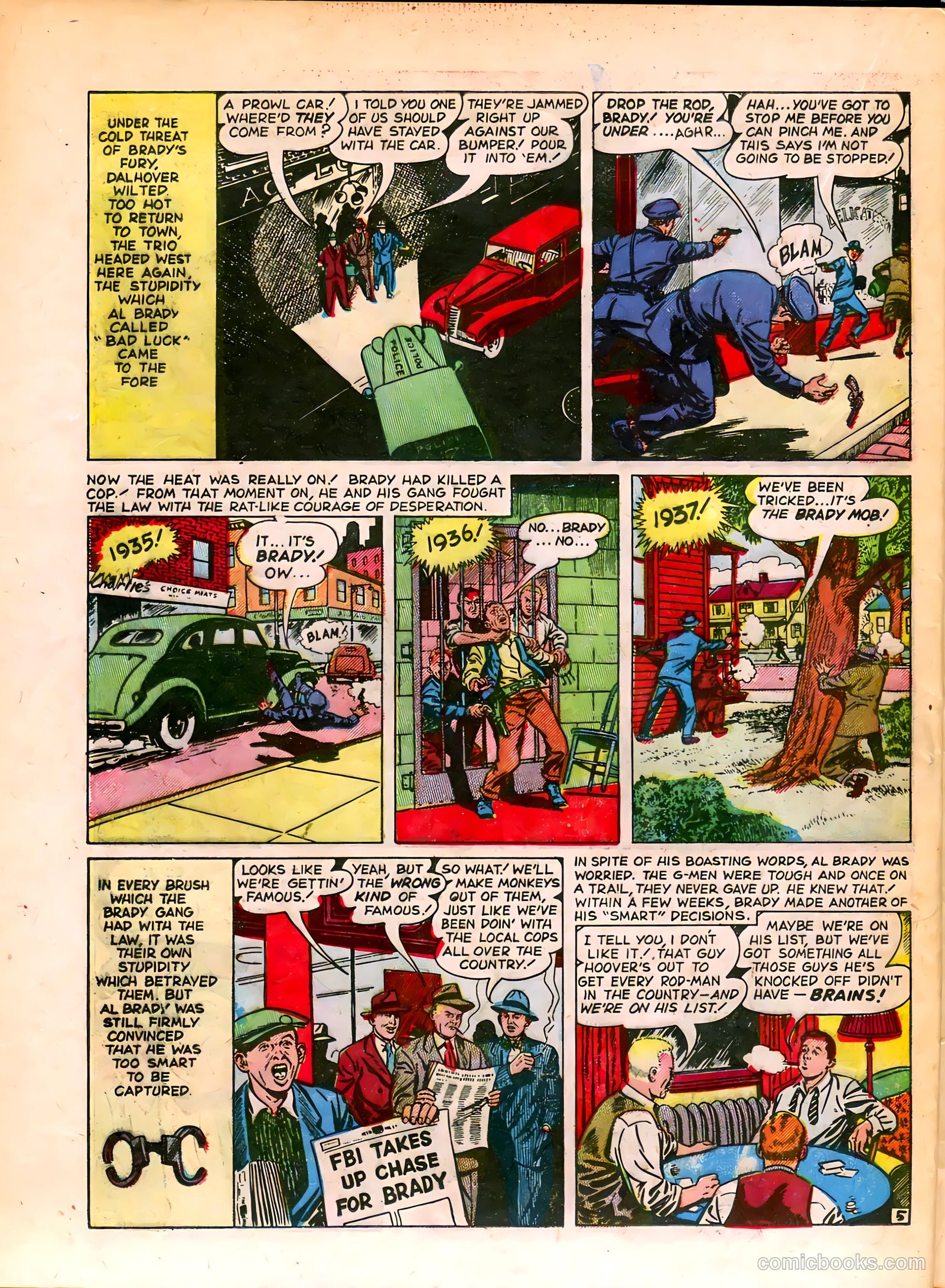 Justice Traps the Guilty #16 (1950) — page 36 of 52
