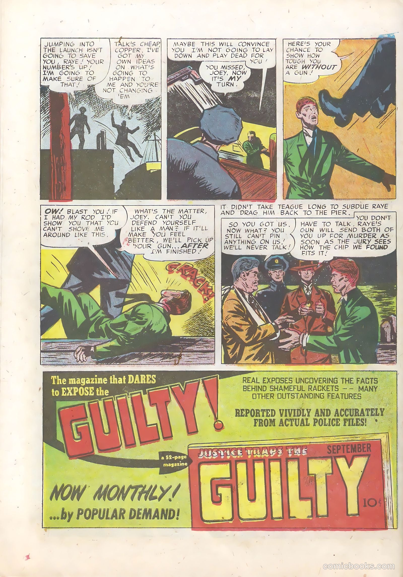 Justice Traps the Guilty #17 (1950) — page 40 of 52