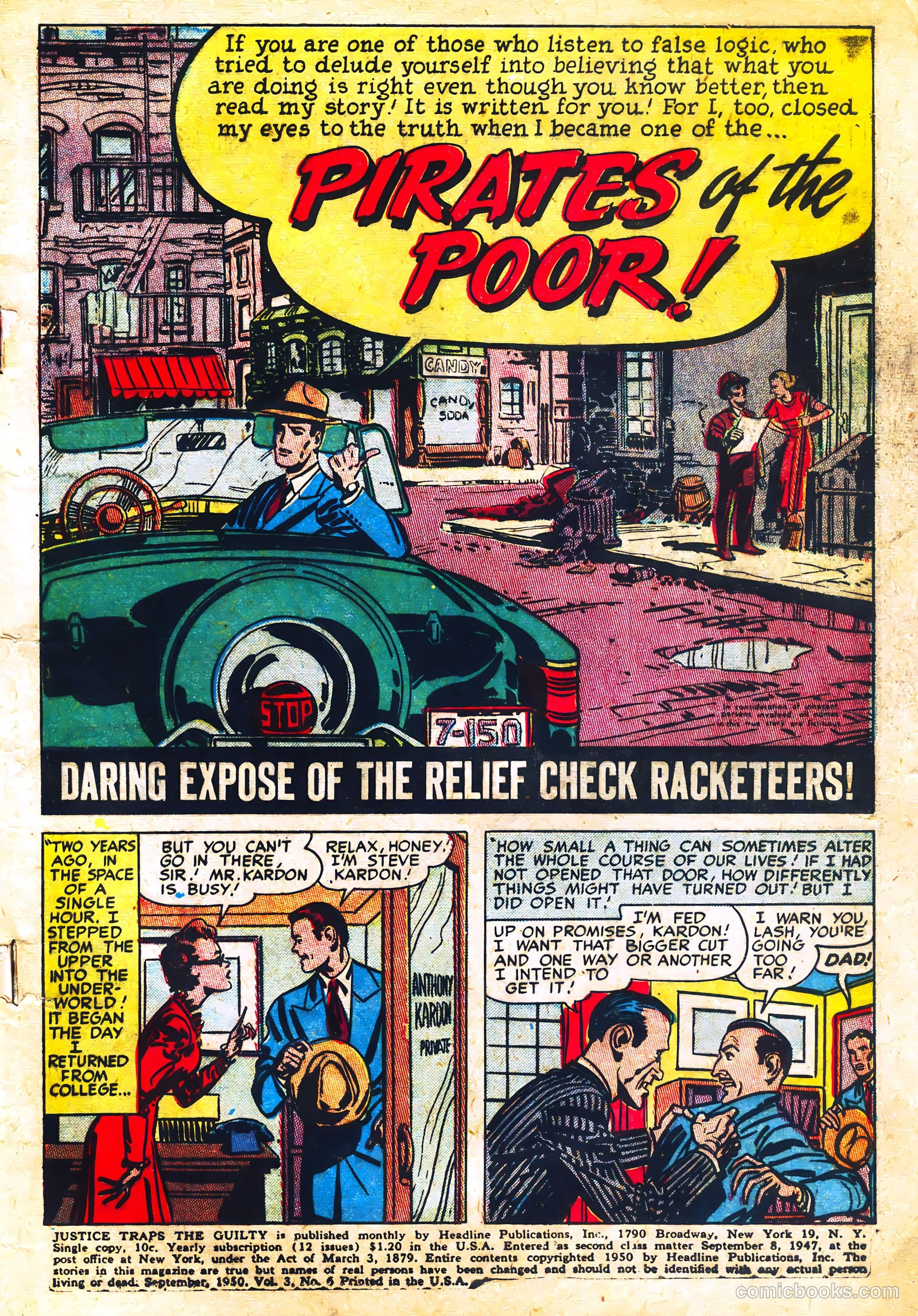 Justice Traps the Guilty #18 (1950) — page 3 of 52