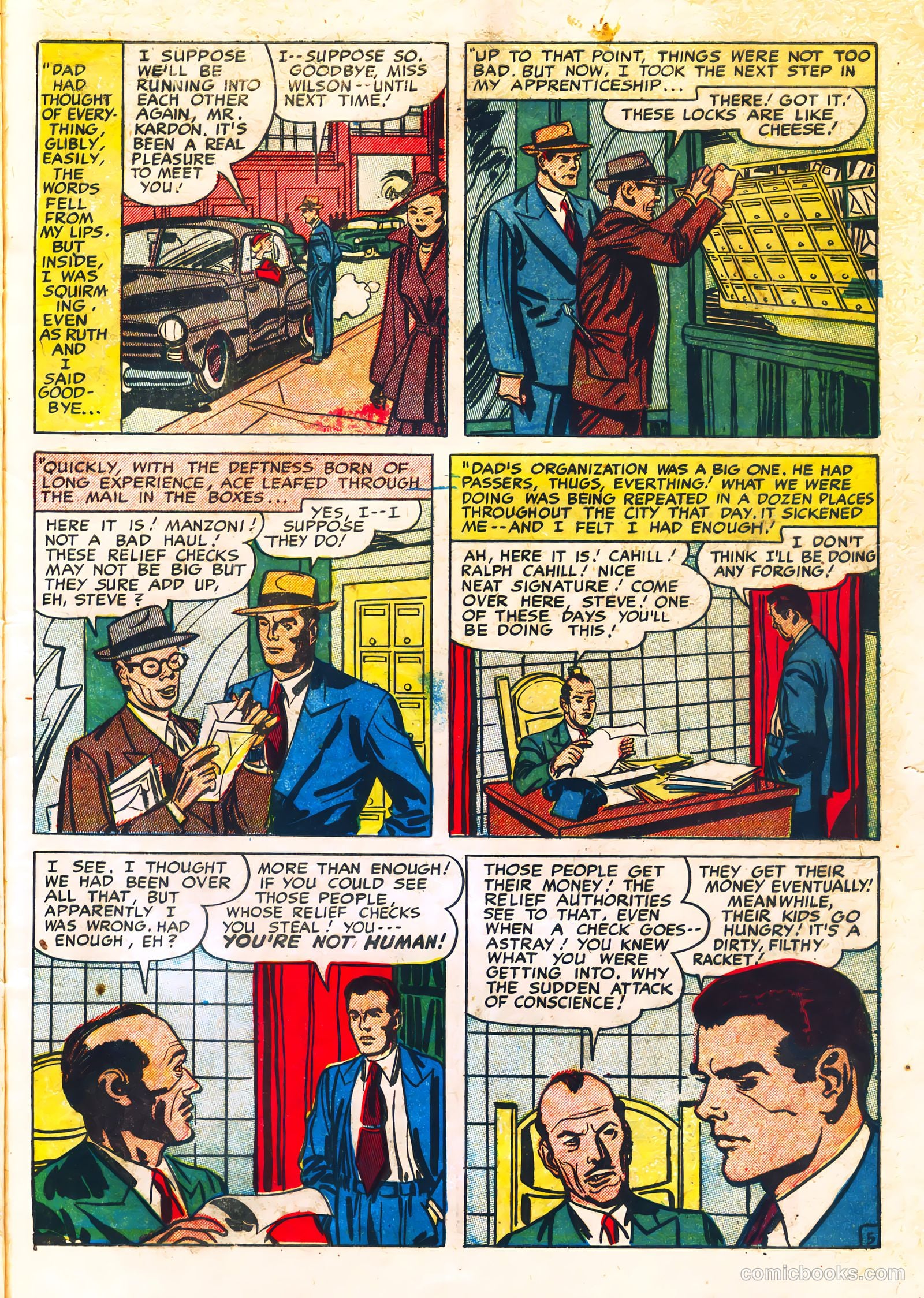 Justice Traps the Guilty #18 (1950) — page 7 of 52