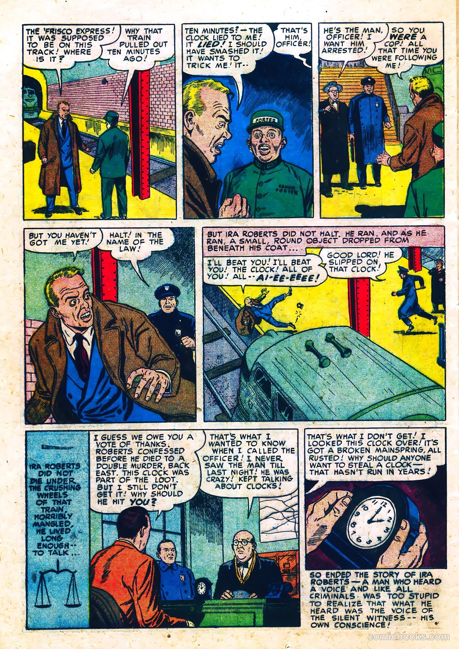 Justice Traps the Guilty #18 (1950) — page 38 of 52
