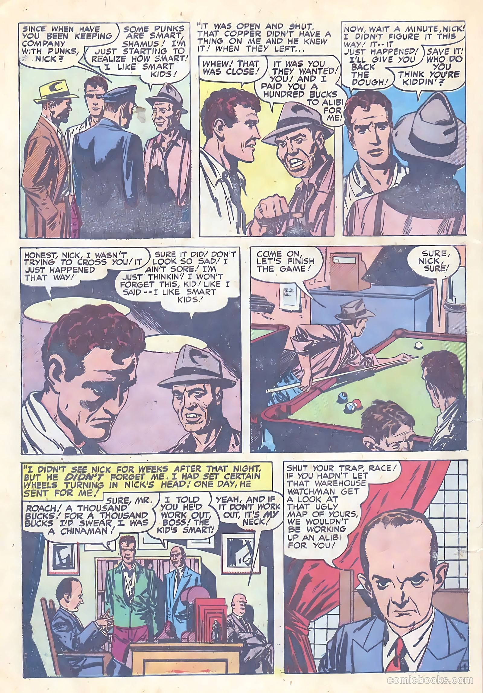 Justice Traps the Guilty #19 (1950) — page 6 of 52