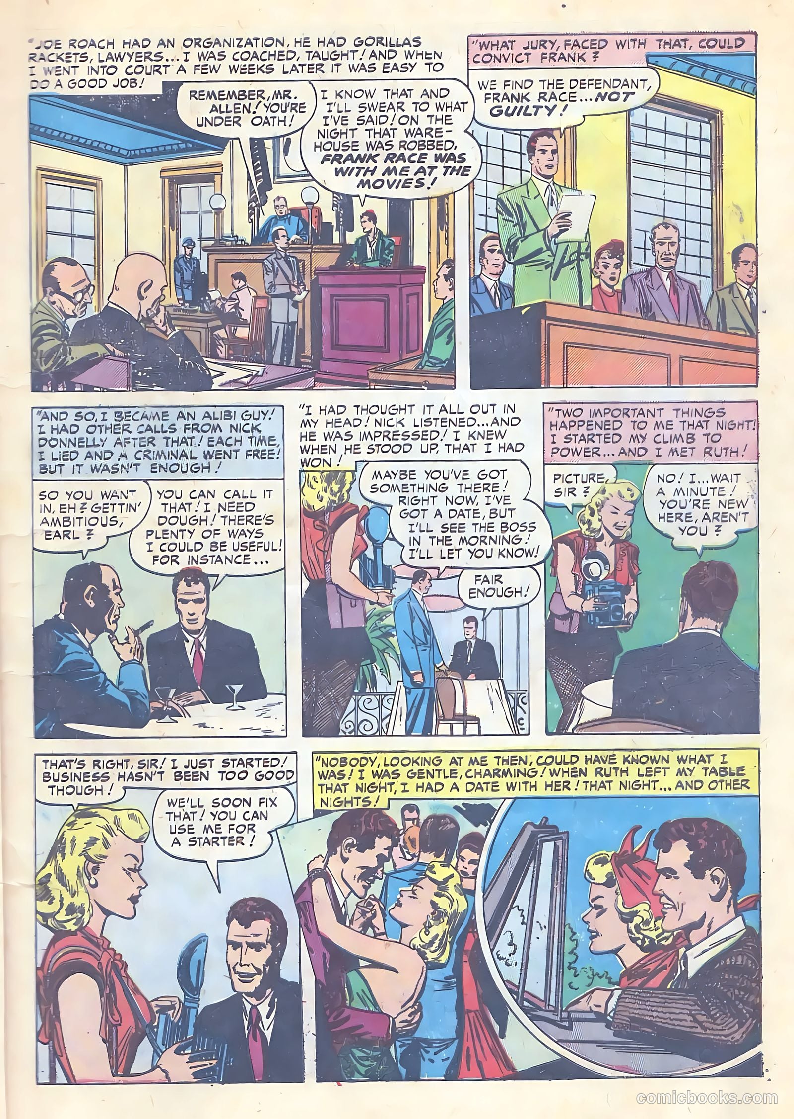 Justice Traps the Guilty #19 (1950) — page 7 of 52