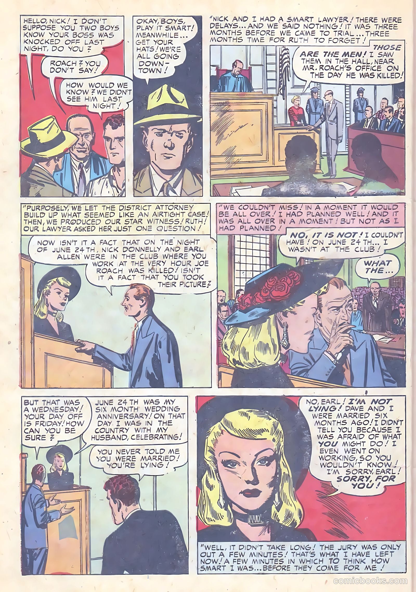 Justice Traps the Guilty #19 (1950) — page 12 of 52