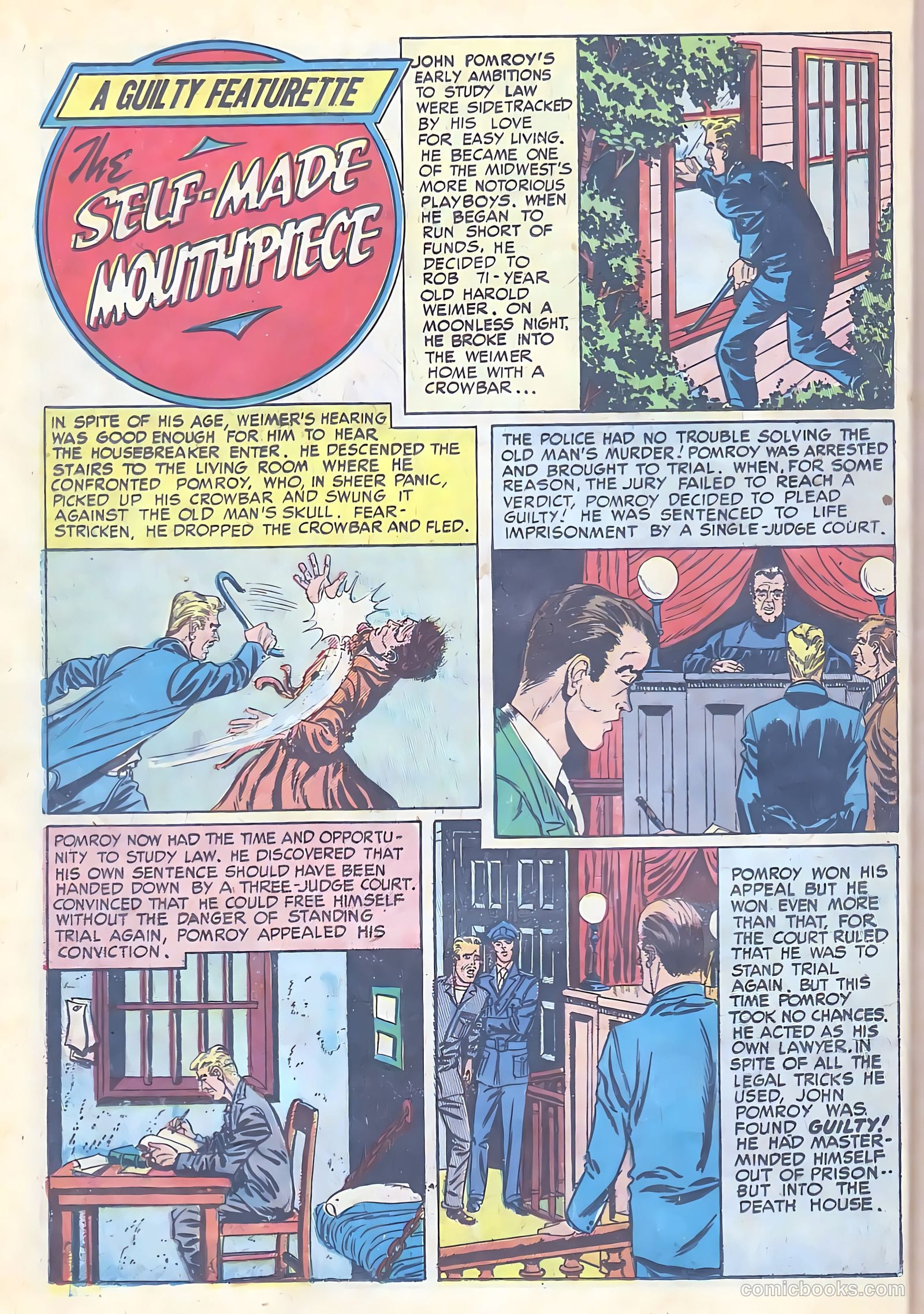 Justice Traps the Guilty #19 (1950) — page 22 of 52