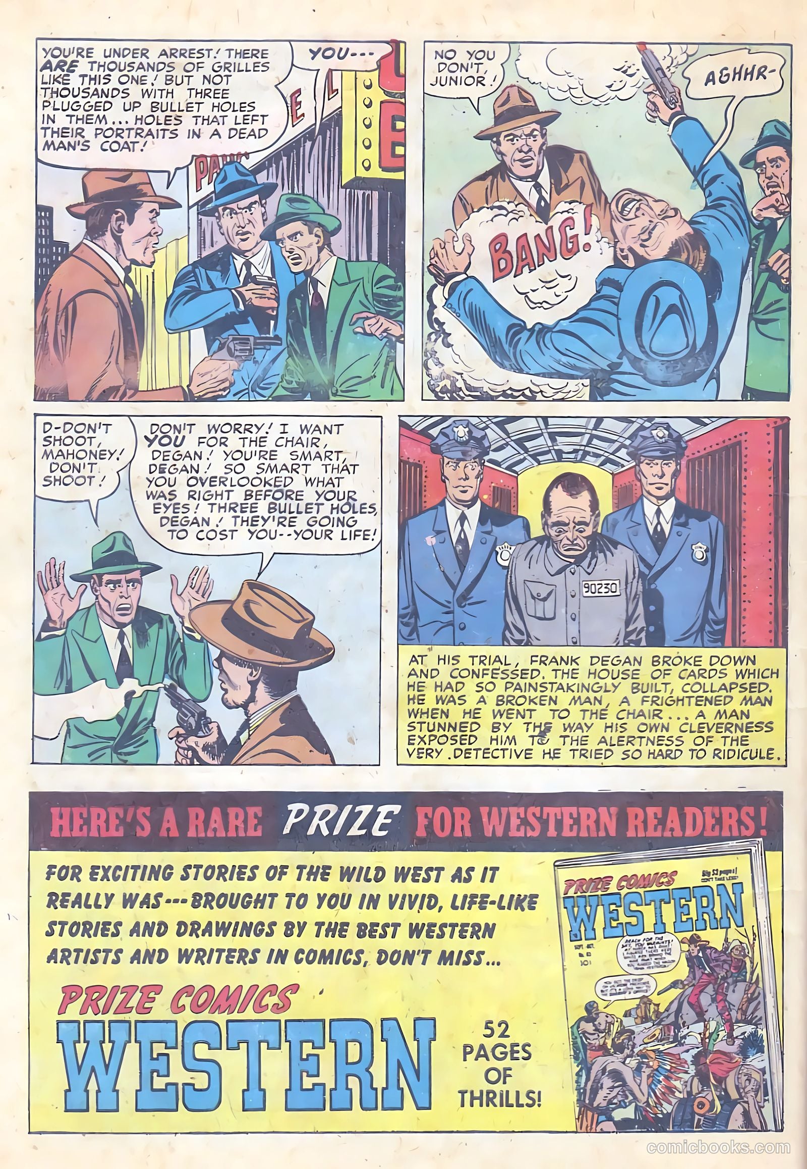 Justice Traps the Guilty #19 (1950) — page 40 of 52