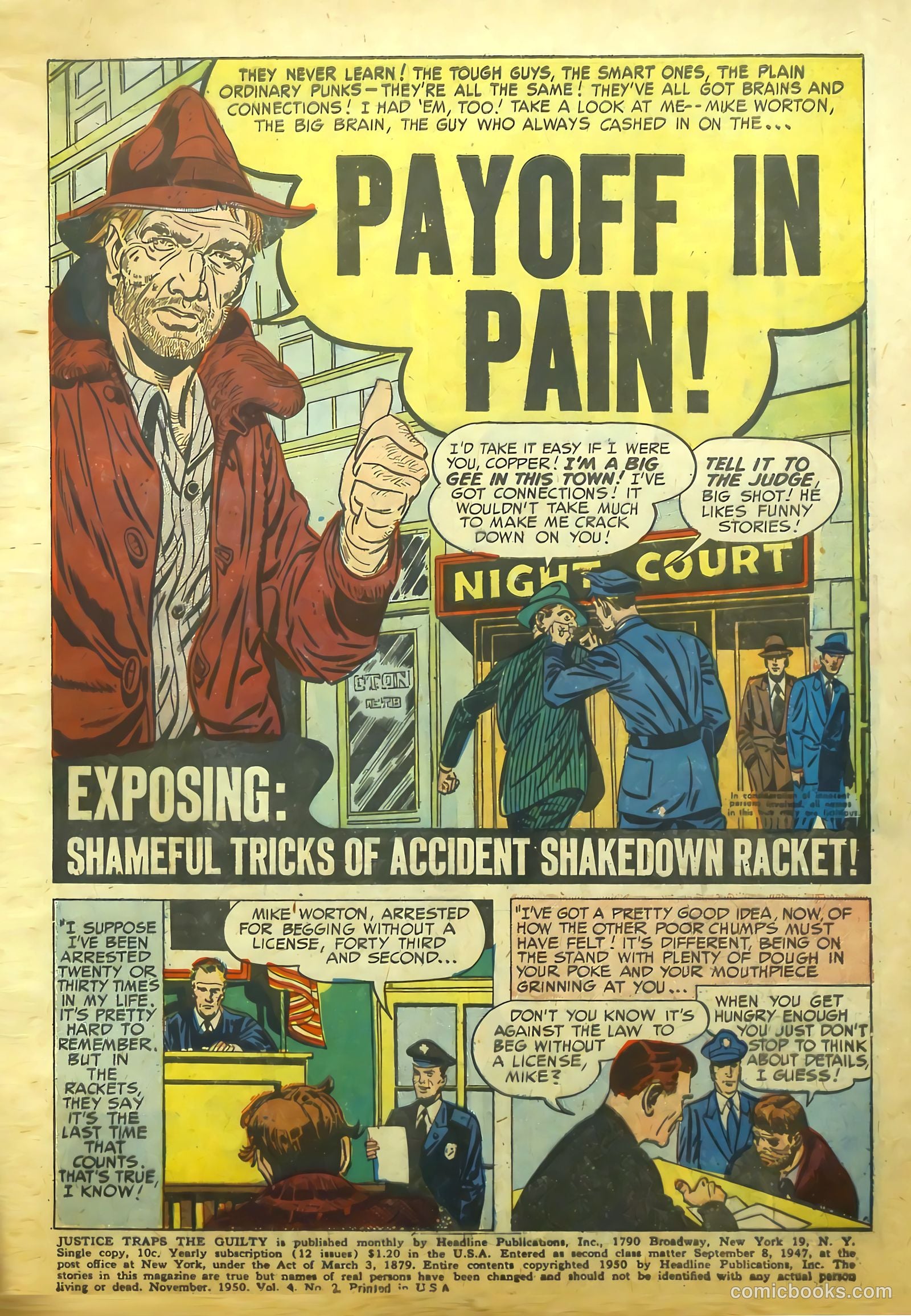 Justice Traps the Guilty #20 (1950) — page 3 of 52