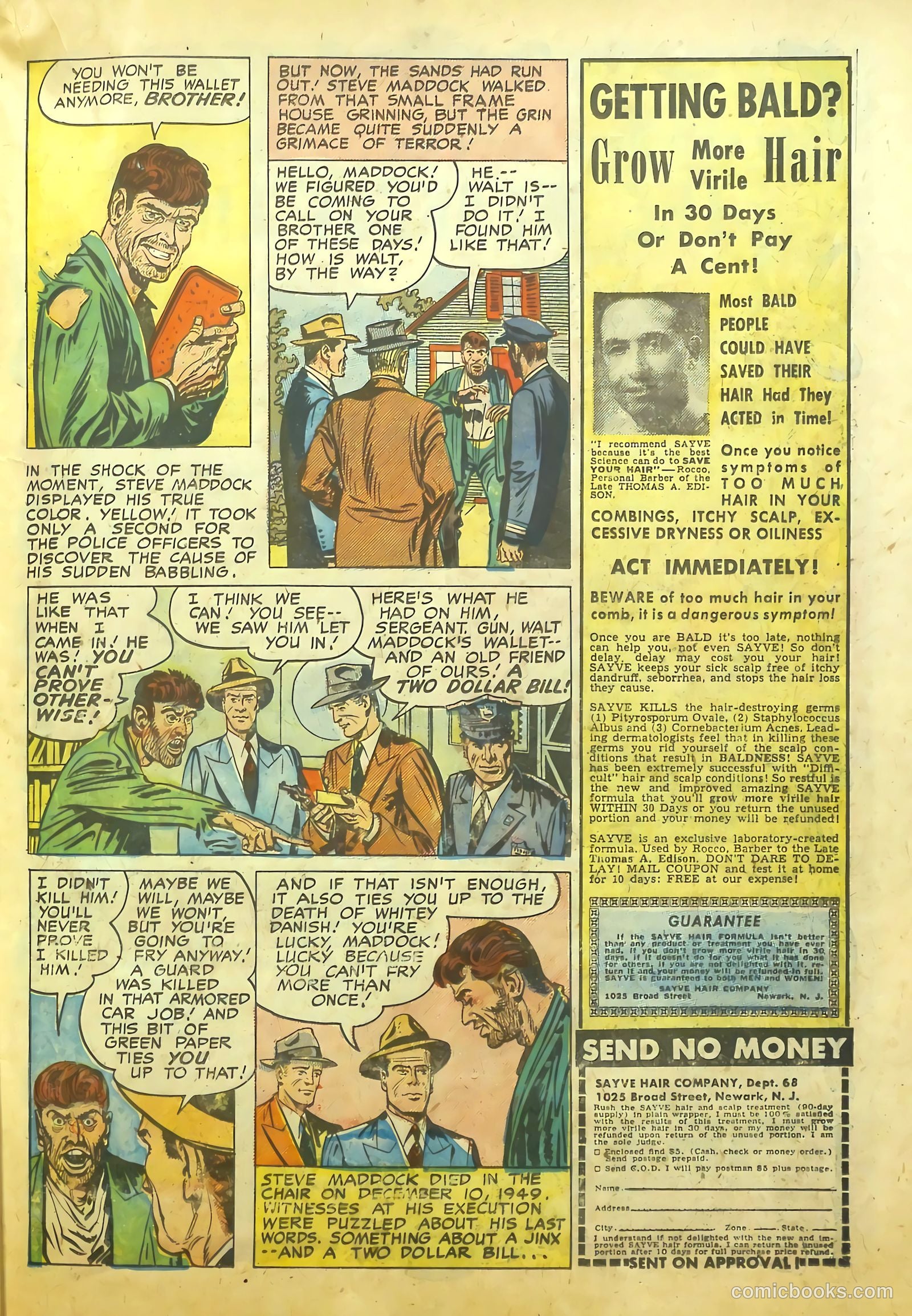 Justice Traps the Guilty #20 (1950) — page 31 of 52