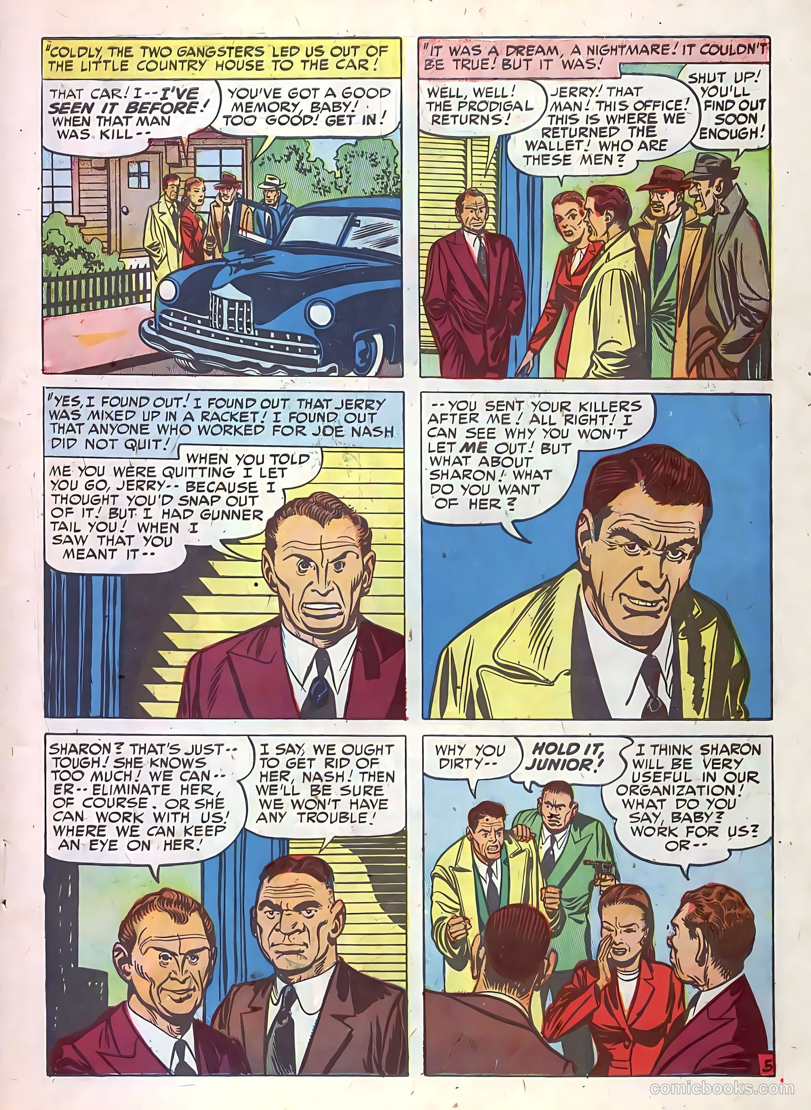 Justice Traps the Guilty #21 (1950) — page 7 of 52