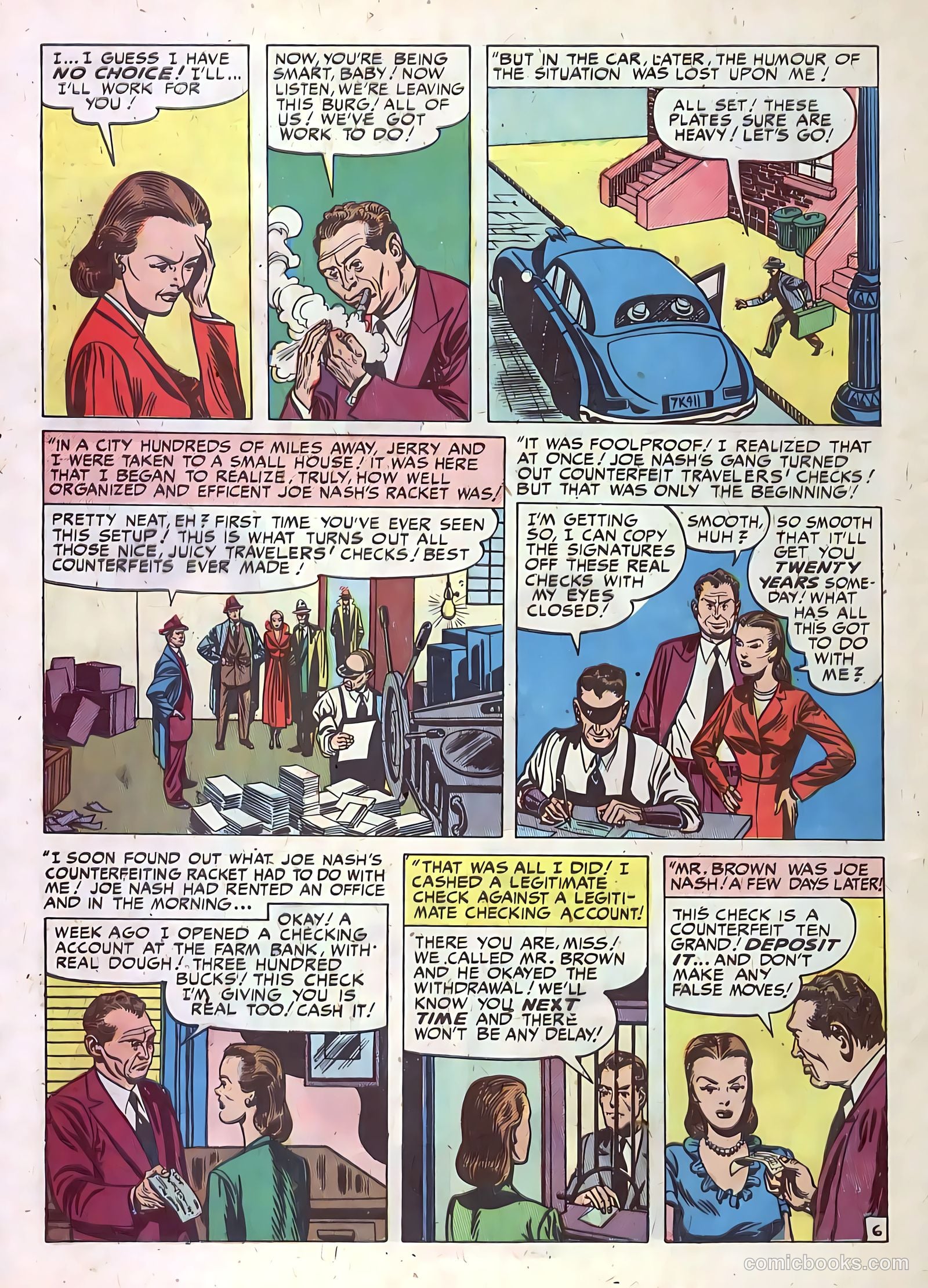 Justice Traps the Guilty #21 (1950) — page 8 of 52