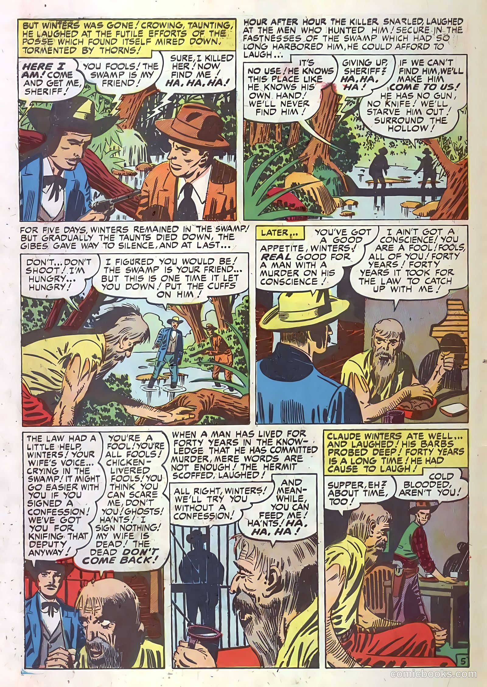 Justice Traps the Guilty #21 (1950) — page 46 of 52