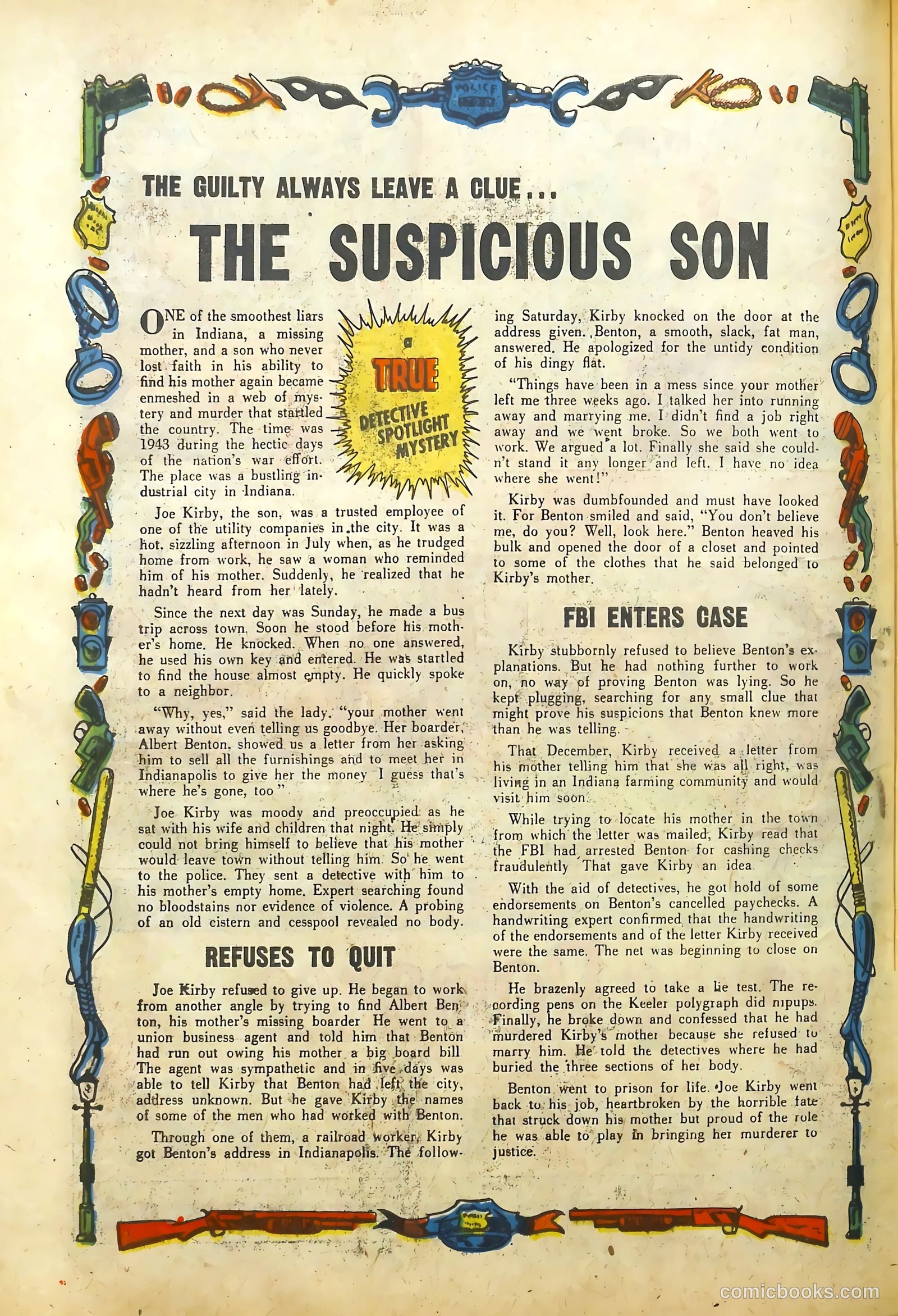 Justice Traps the Guilty #22 (1949) — page 42 of 56