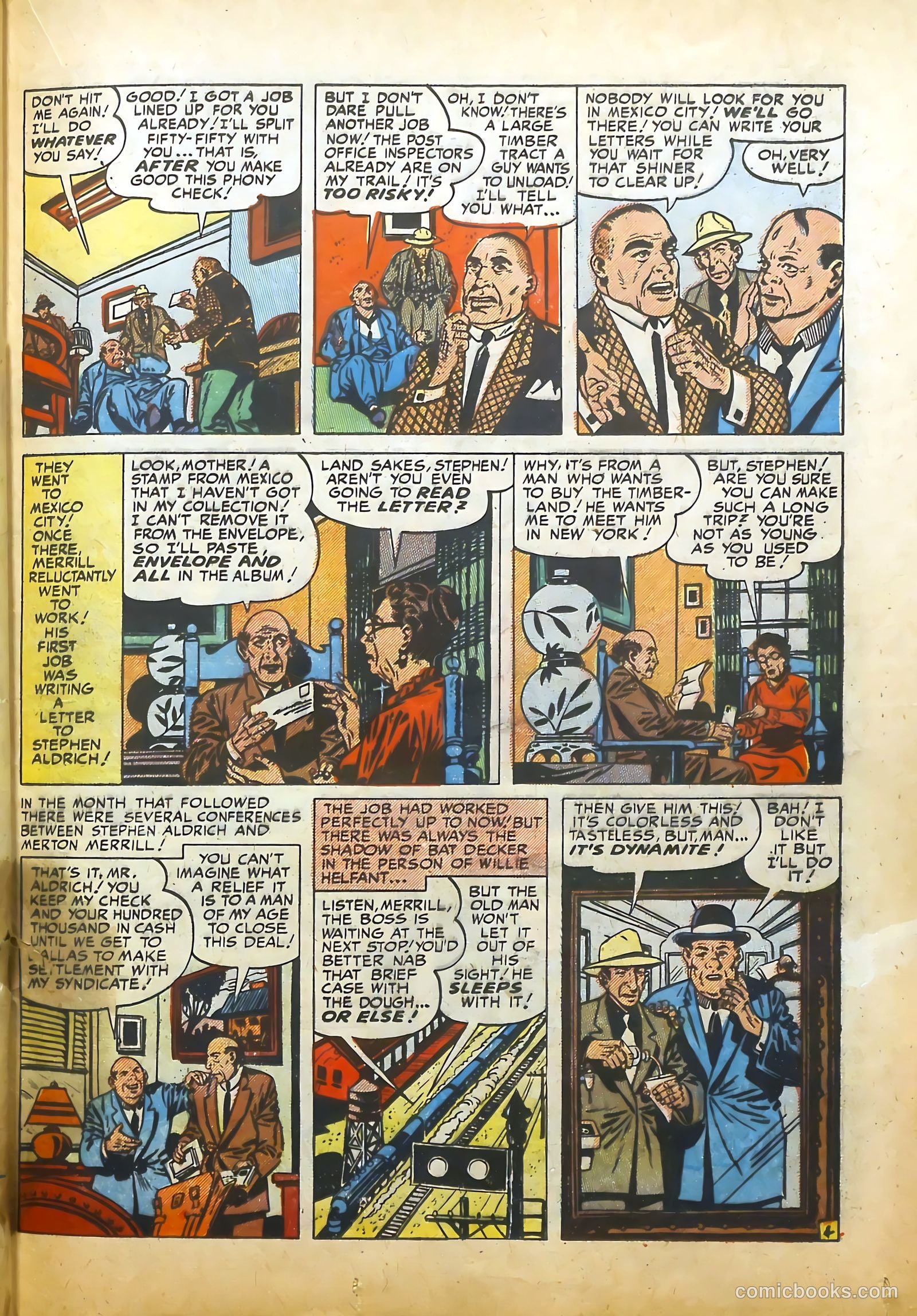 Justice Traps the Guilty #27 (1950) — page 35 of 52