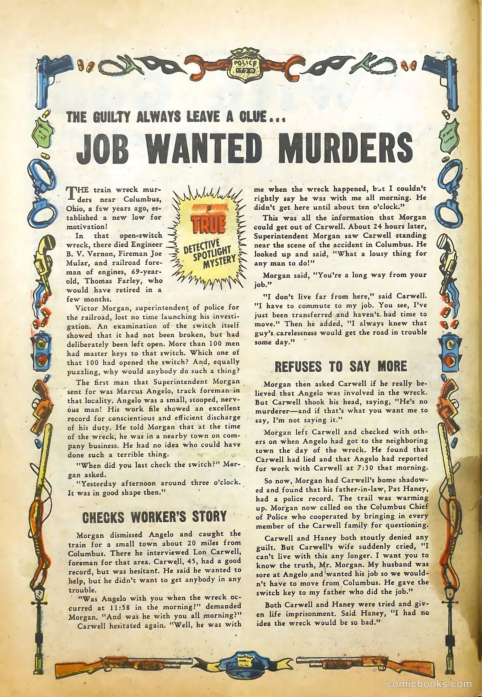 Justice Traps the Guilty #27 (1950) — page 40 of 52