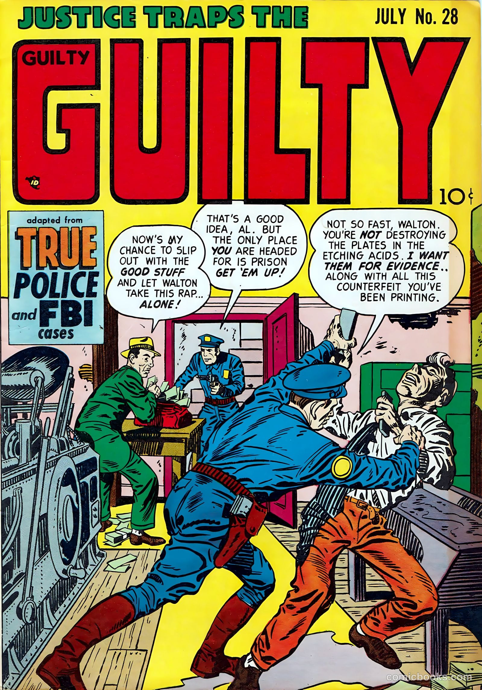 Justice Traps the Guilty #28