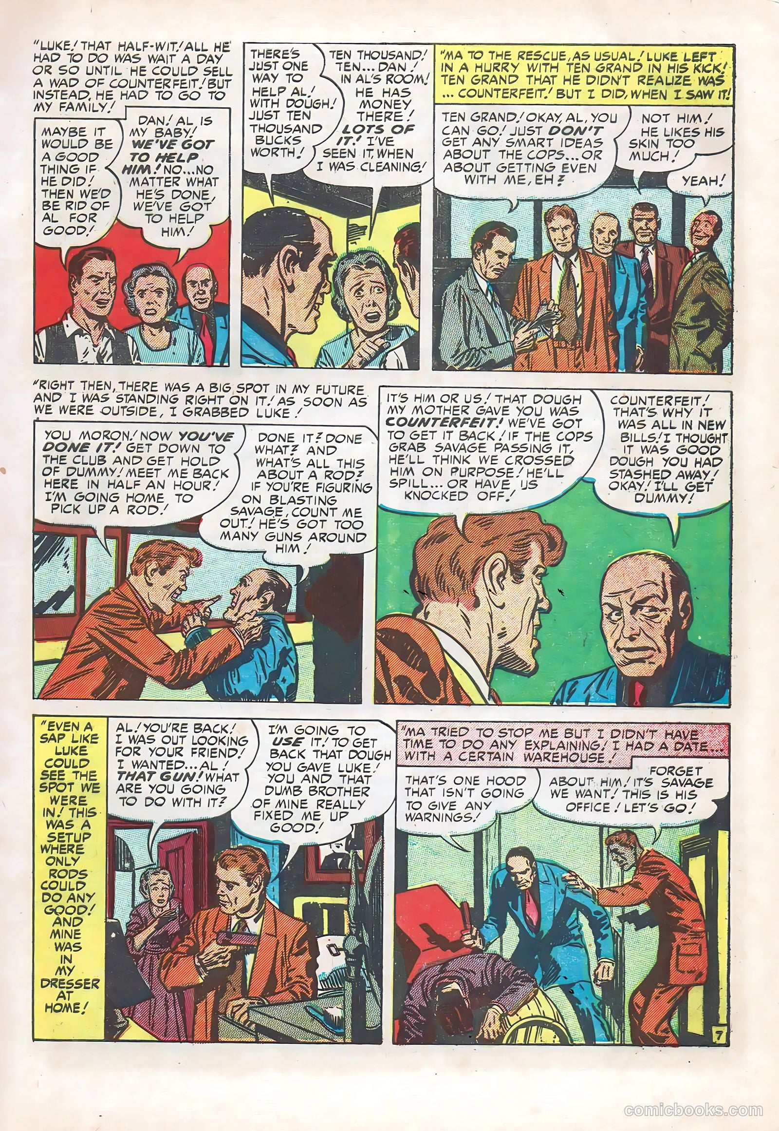 Justice Traps the Guilty #28 (1951) — page 9 of 44
