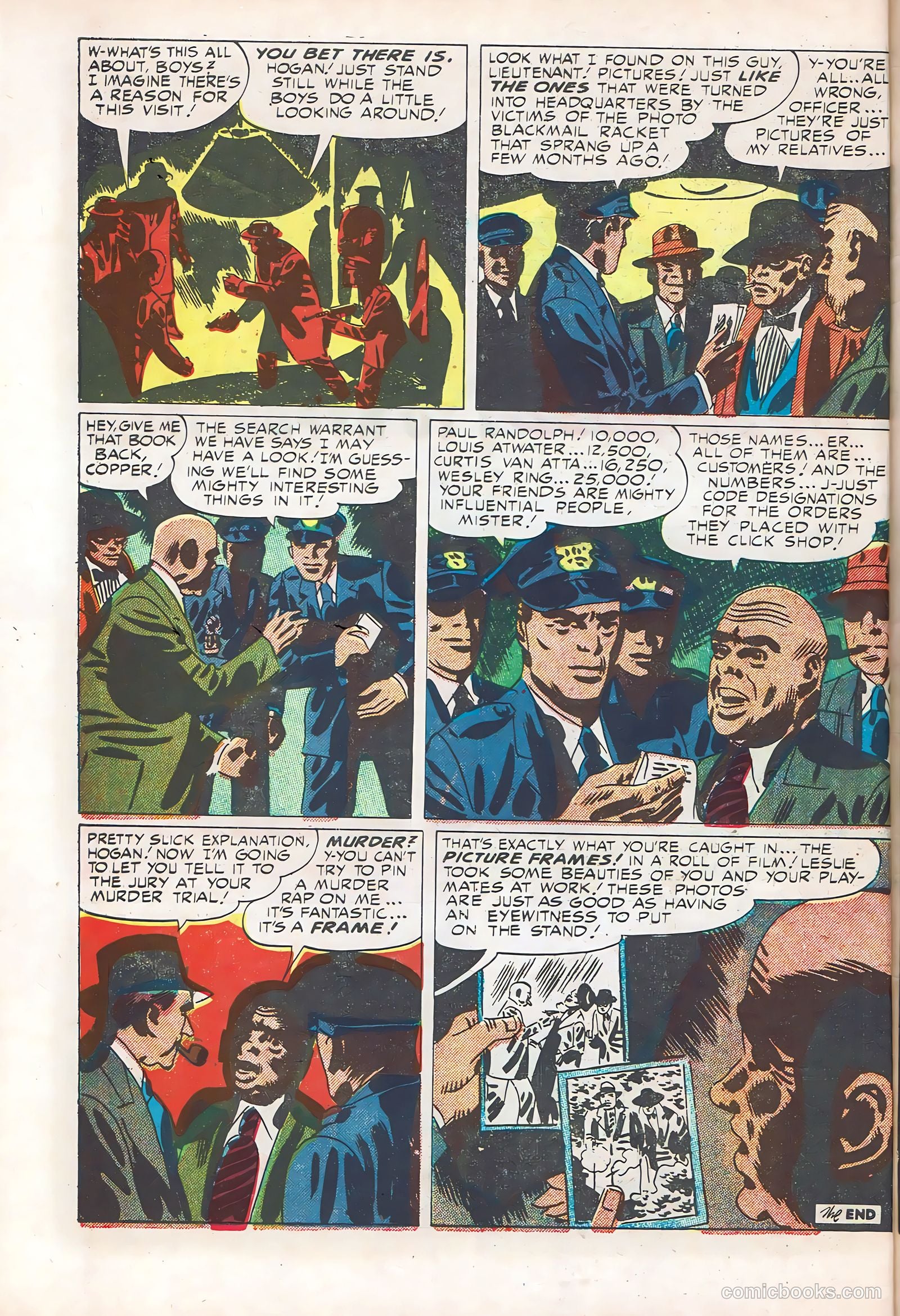 Justice Traps the Guilty #28 (1951) — page 40 of 44
