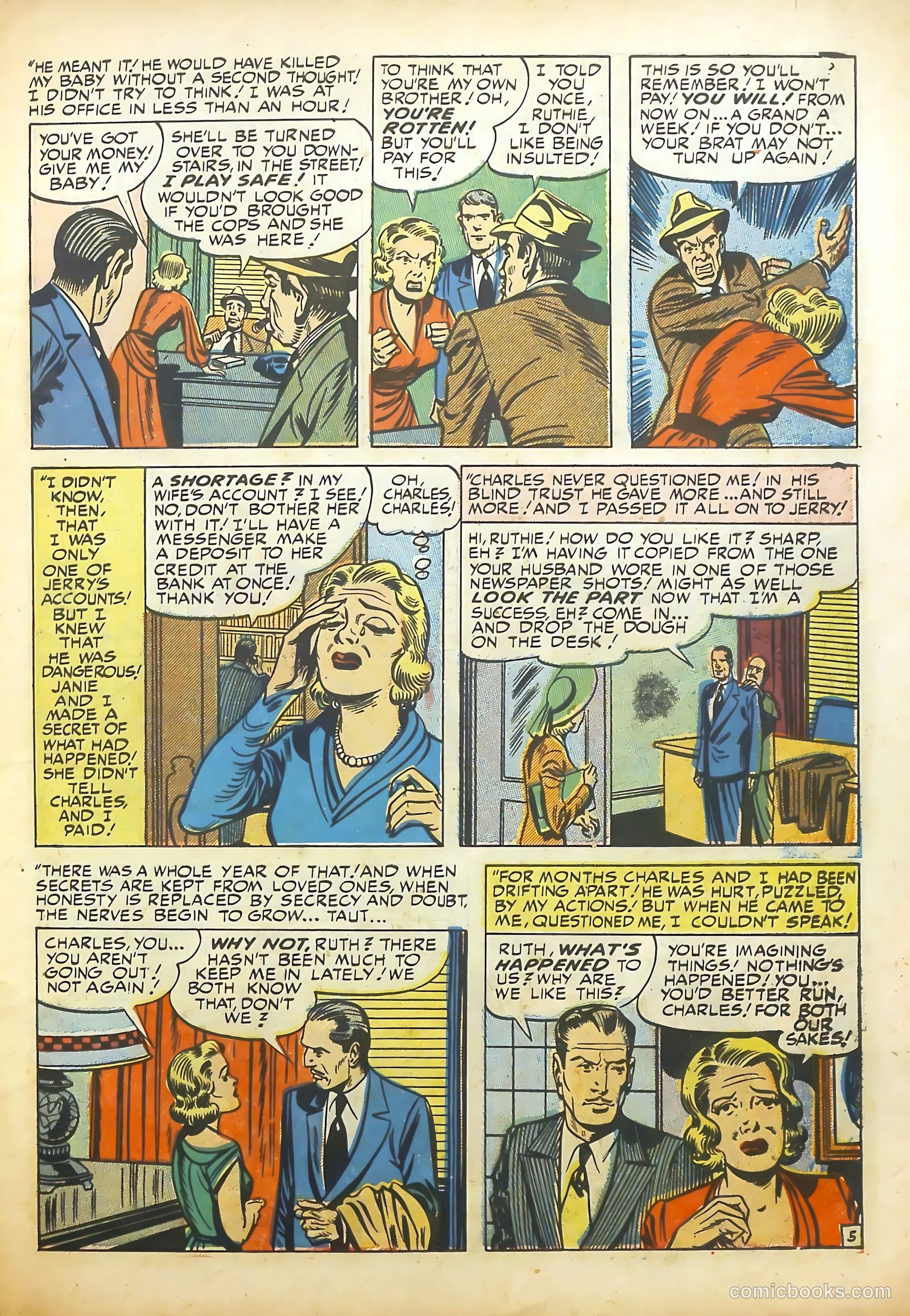 Justice Traps the Guilty #29 (1951) — page 7 of 45