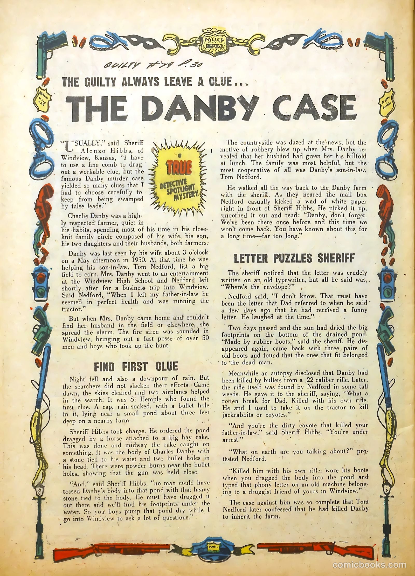 Justice Traps the Guilty #29 (1951) — page 32 of 45