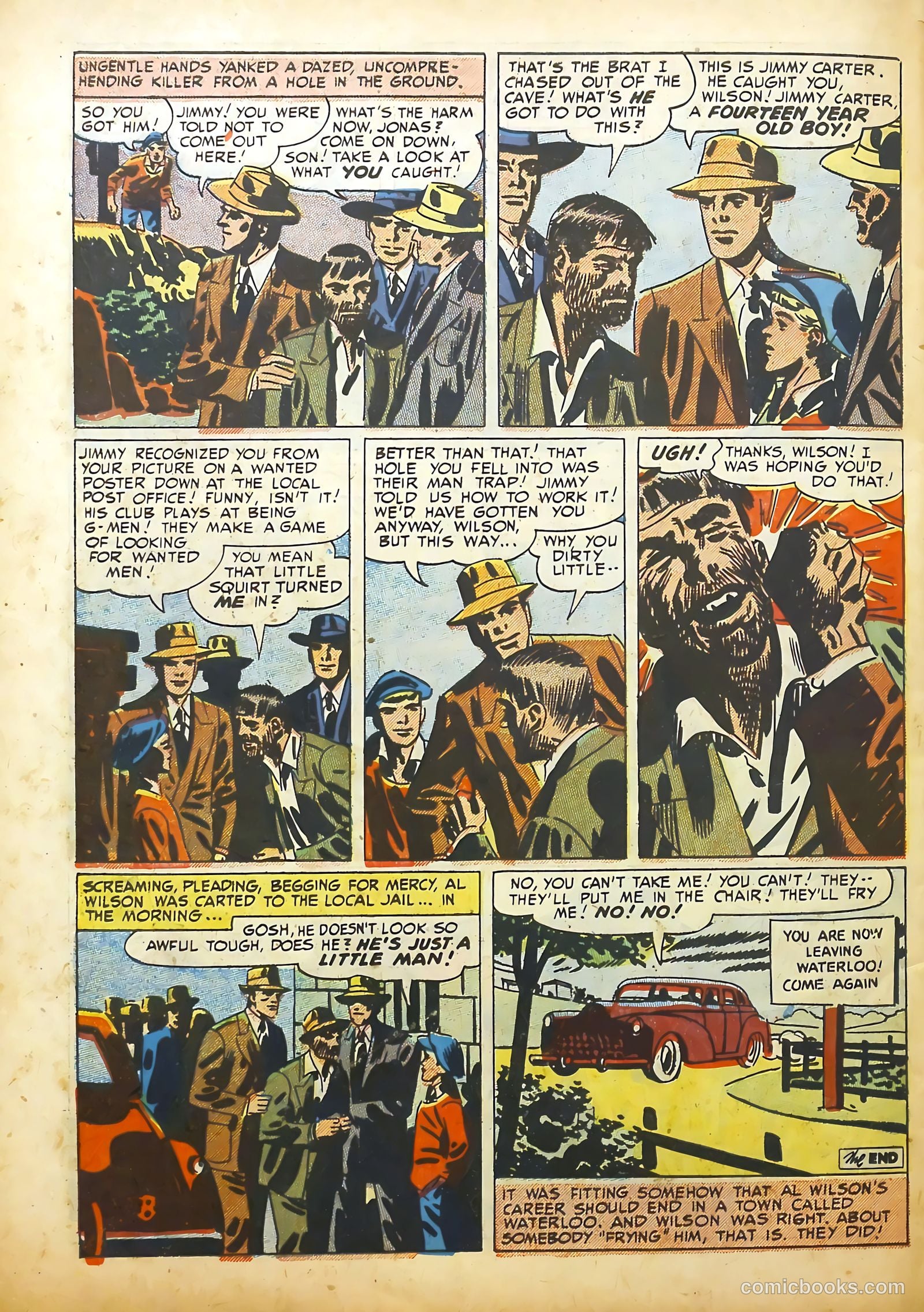 Justice Traps the Guilty #29 (1951) — page 40 of 45
