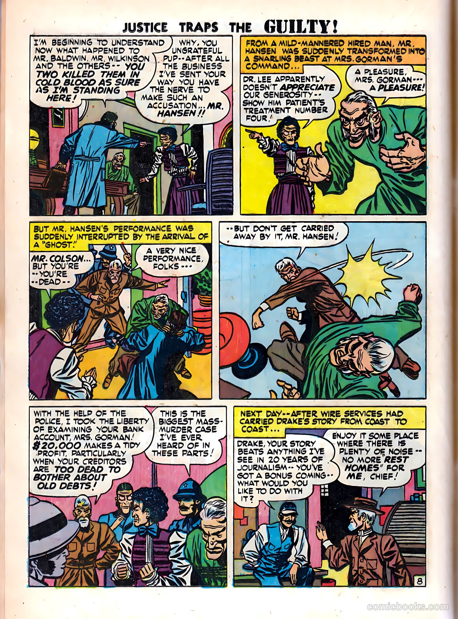 Justice Traps the Guilty #3 (1948) — page 22 of 52